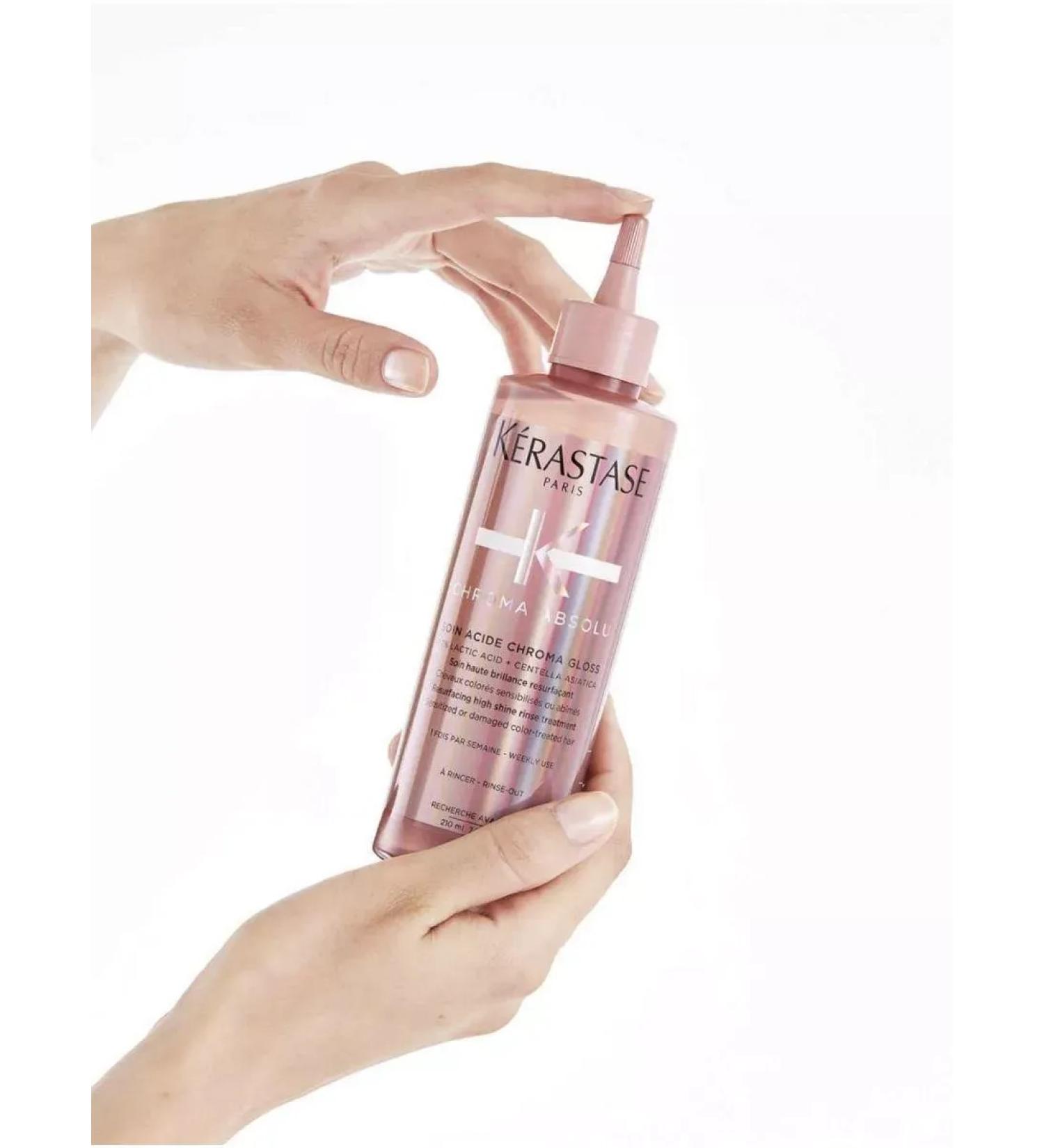 Kerastase Chroma Absolu Soin Acide Fluid for dyed hair 210ml - Buy Online on GoSupps.com