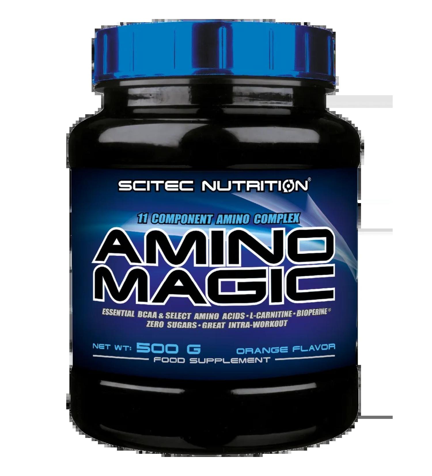 Scitec Nutrition Amino acid complex Amino Magic 500 g orange - Buy Online on GoSupps.com