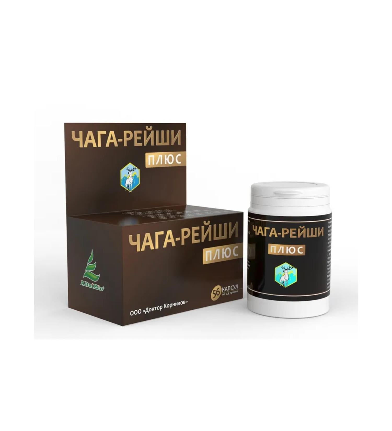 Chaga-rash plus (56 capsules) Dr. Kornilov