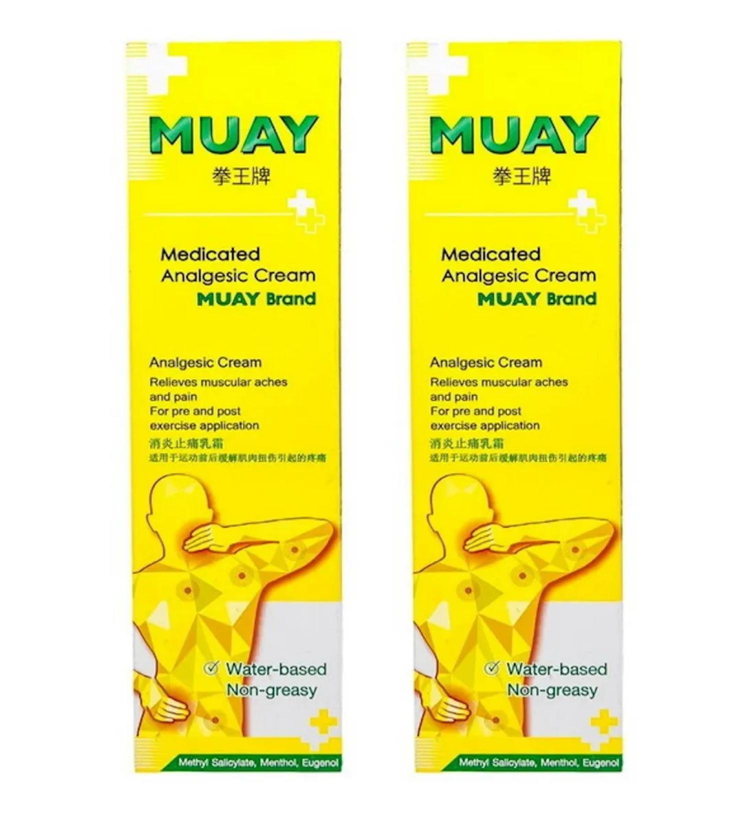 Muay Grounding ointment Namman Anaalgesic Cream 2 pcs 100 g - Buy Online on GoSupps.com