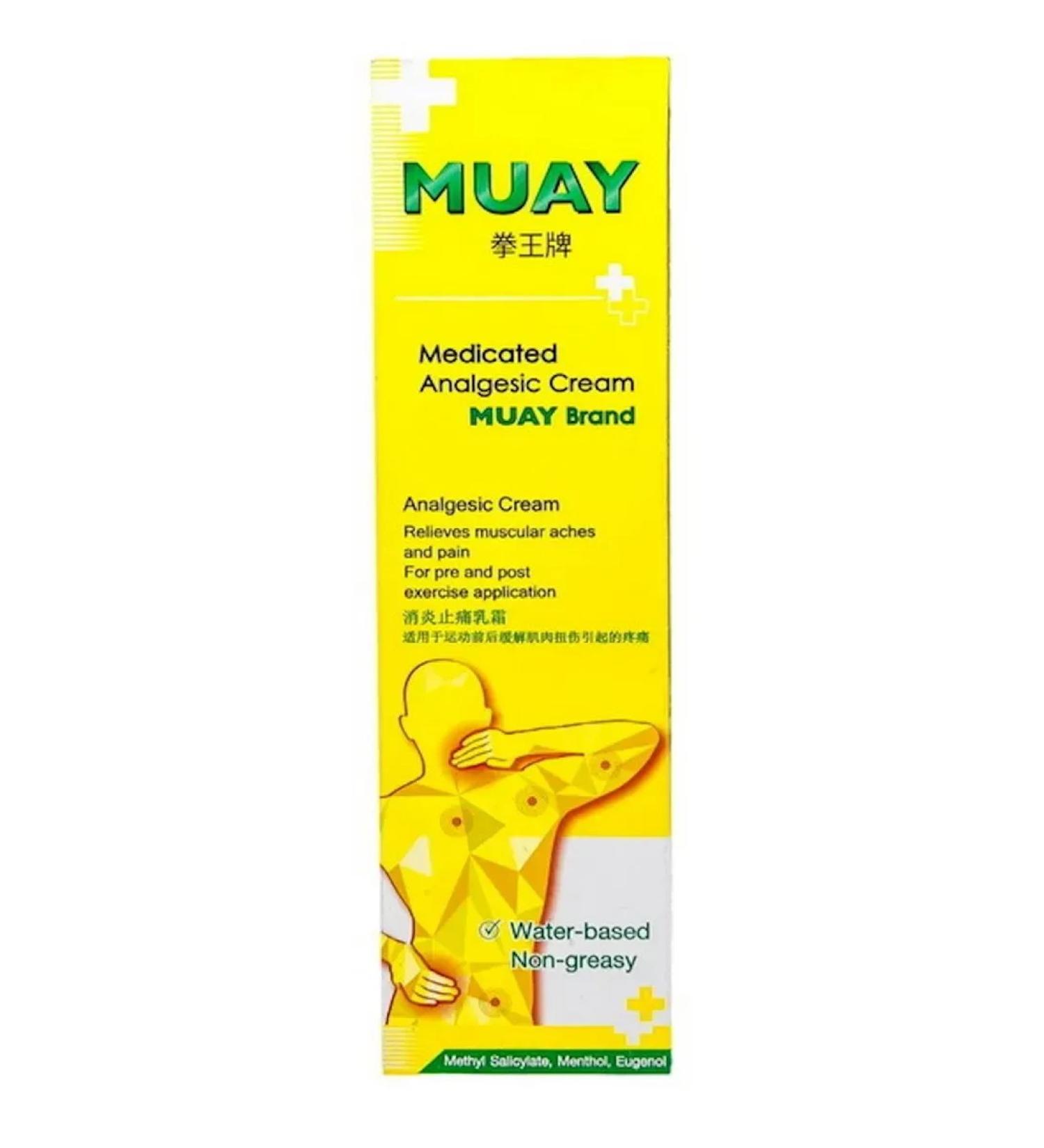 Muay Warming ointment Namman Anaalgesic Cream 100 g