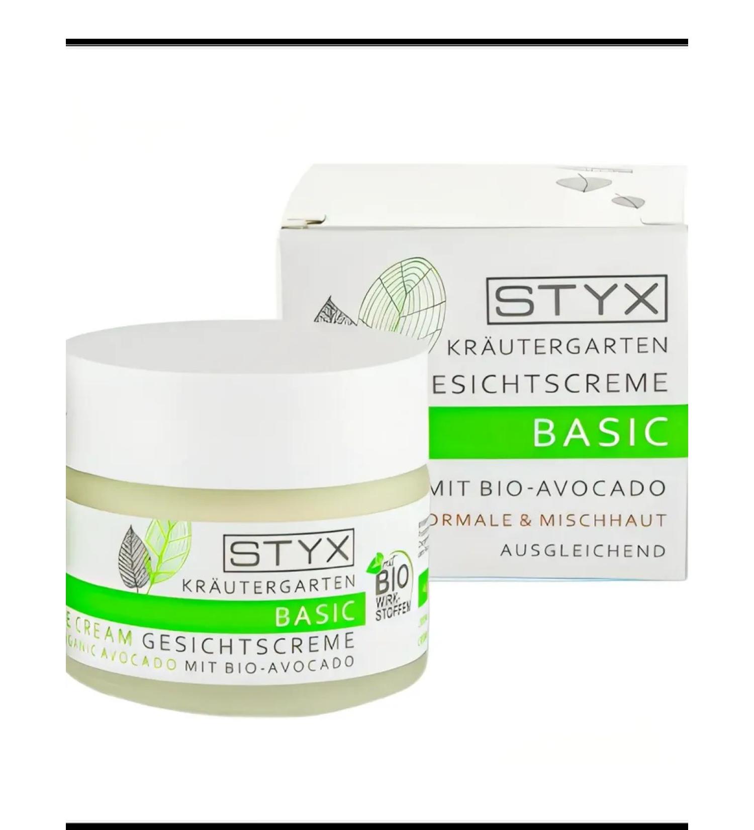 Styx Naturcosmetic Facial cream Bio Avocado STYX (Styx)