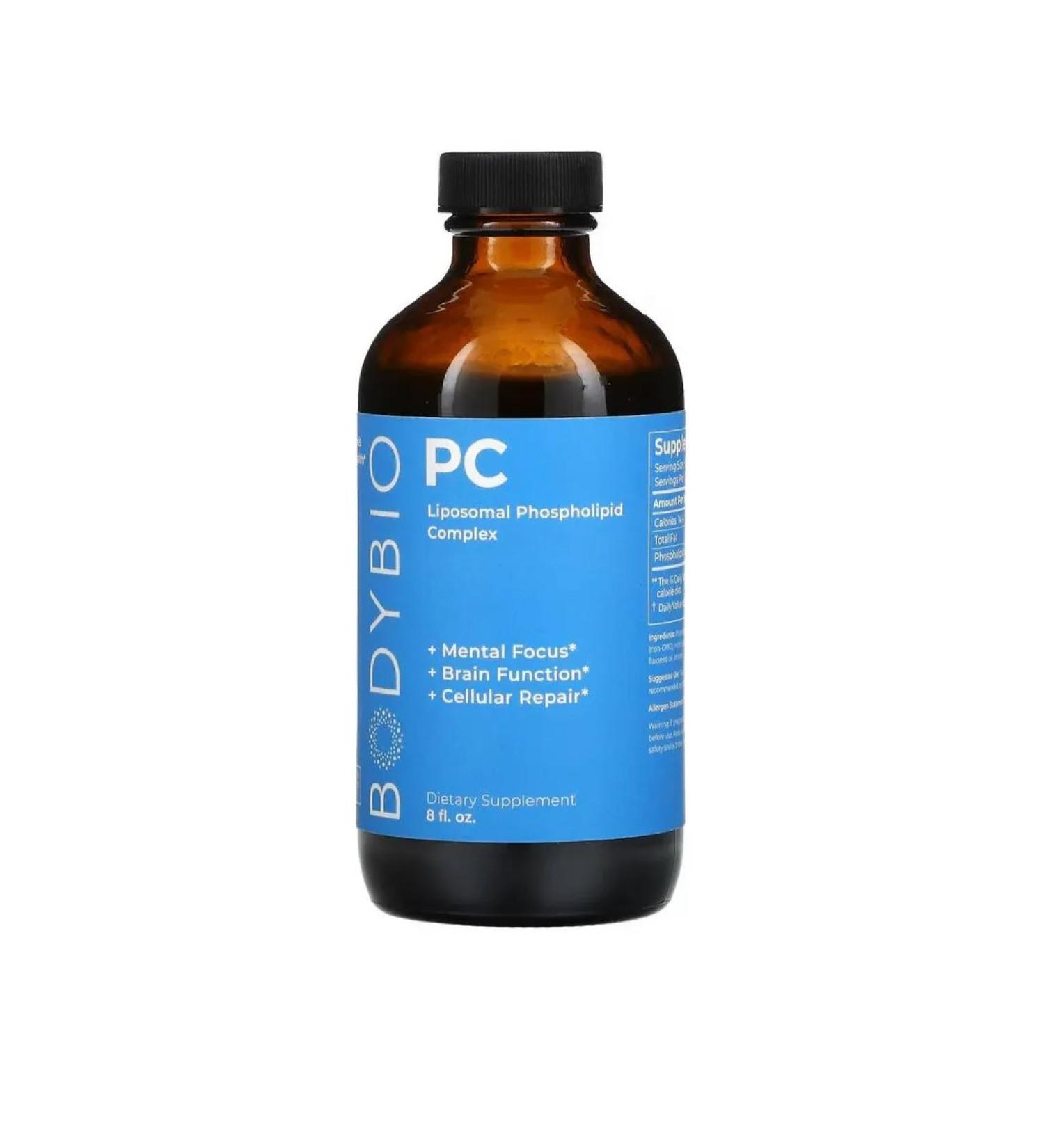 Liposomal complex of phospholipids Bodybio 8 liquid ounces