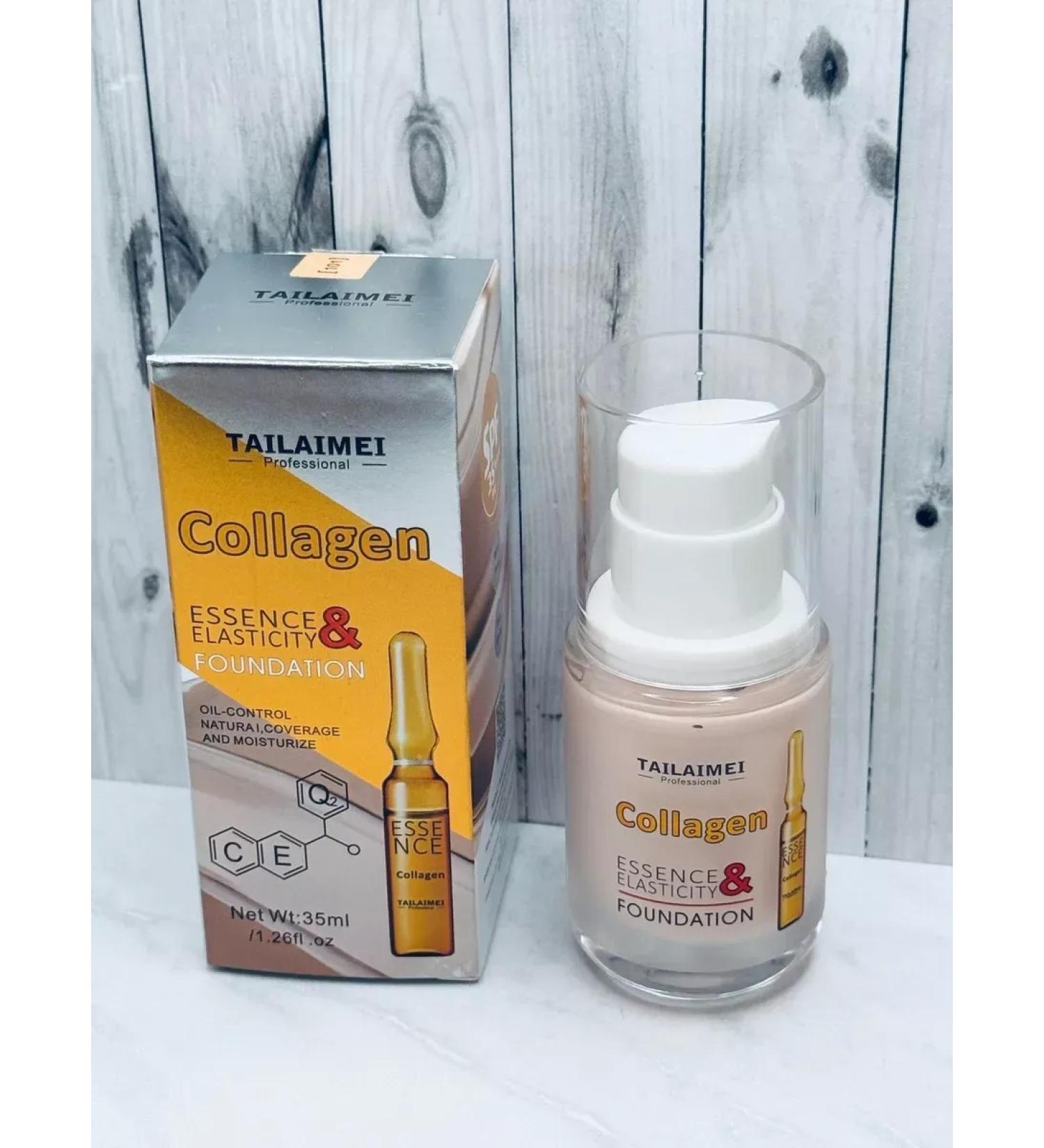 Facial cosmetics TLM foundation with collagen tone 101 - Buy Online on GoSupps.com