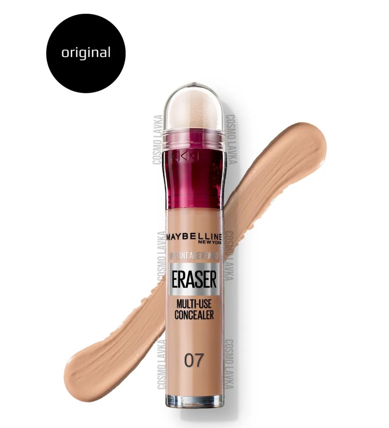 Maybelline New York Concaler Instant Eraser original shade 07 sand