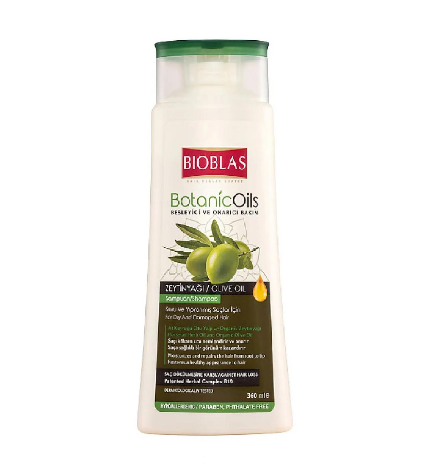 BIOBLAS Shampoo for dry damaged hair 360 ml - Buy Online on GoSupps.com
