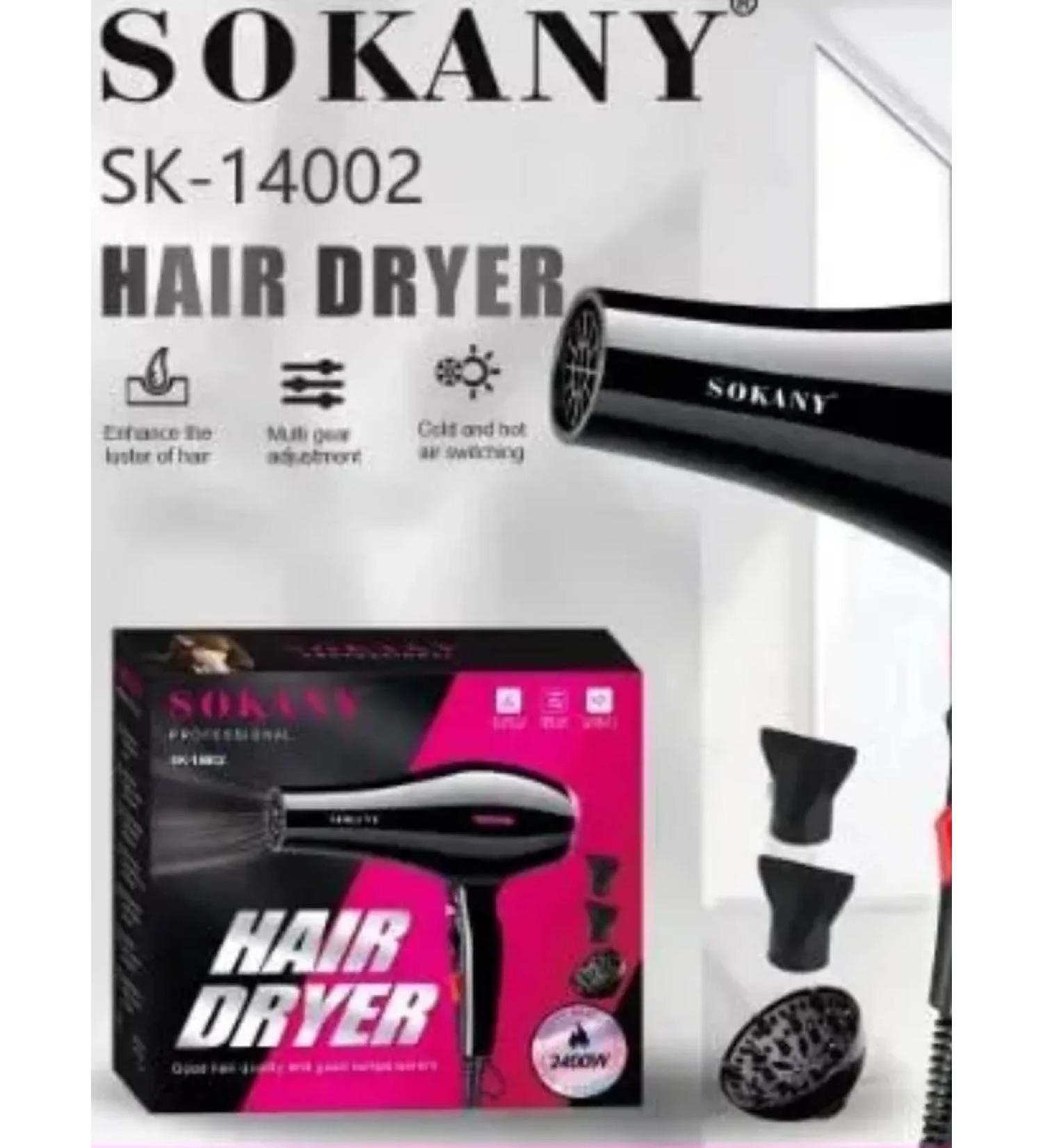 SOKANY For hair Air Blower SK-14002 - Buy Online on GoSupps.com