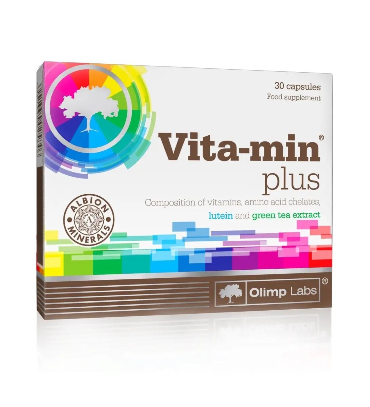 Olimp Labs Vita-Min Plus 30 vitamin-mineral complex - Buy Online on GoSupps.com