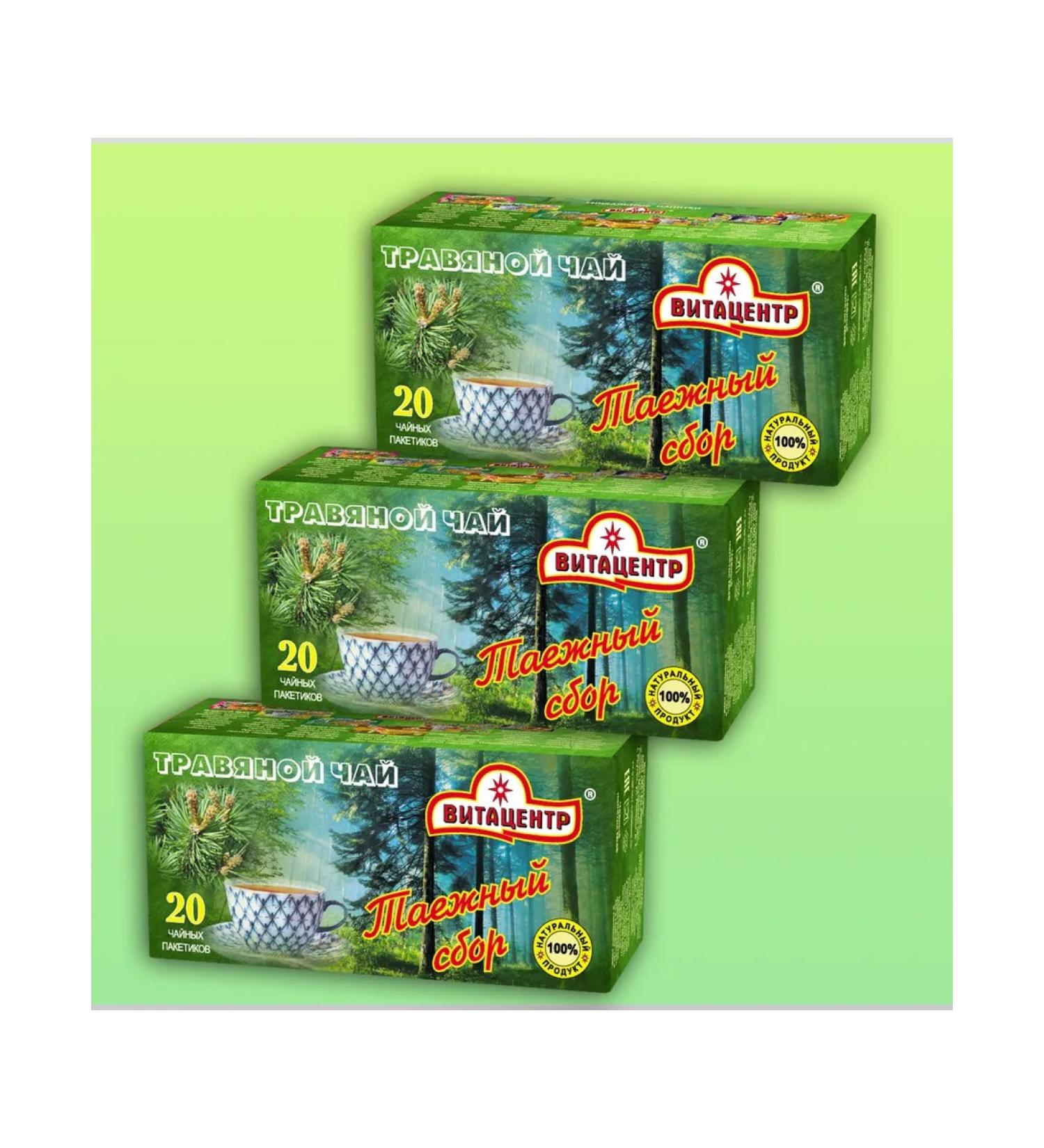 Vitacenter Herbal tea "Taiga"! 3 packs - Buy Online on GoSupps.com