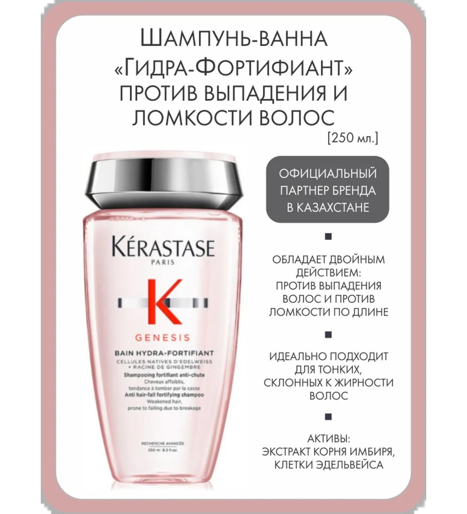 Kerastase Shampoo-Wenesis Geneisis against the loss and brittle hair