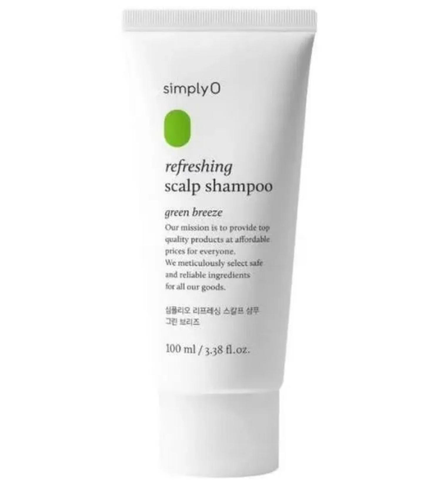 simplyO Refreshing shampoo mini Refreshing Scalp Shampoo