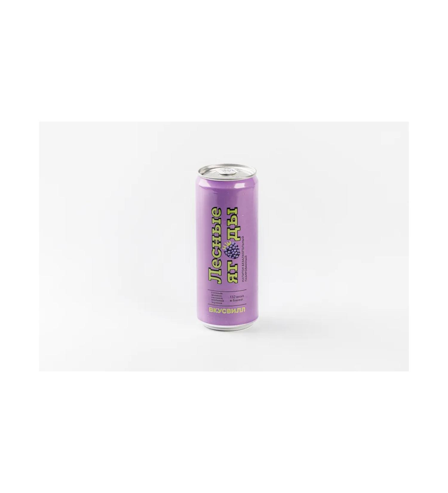 VkusVill Forest berries drink gas gas 330 ml