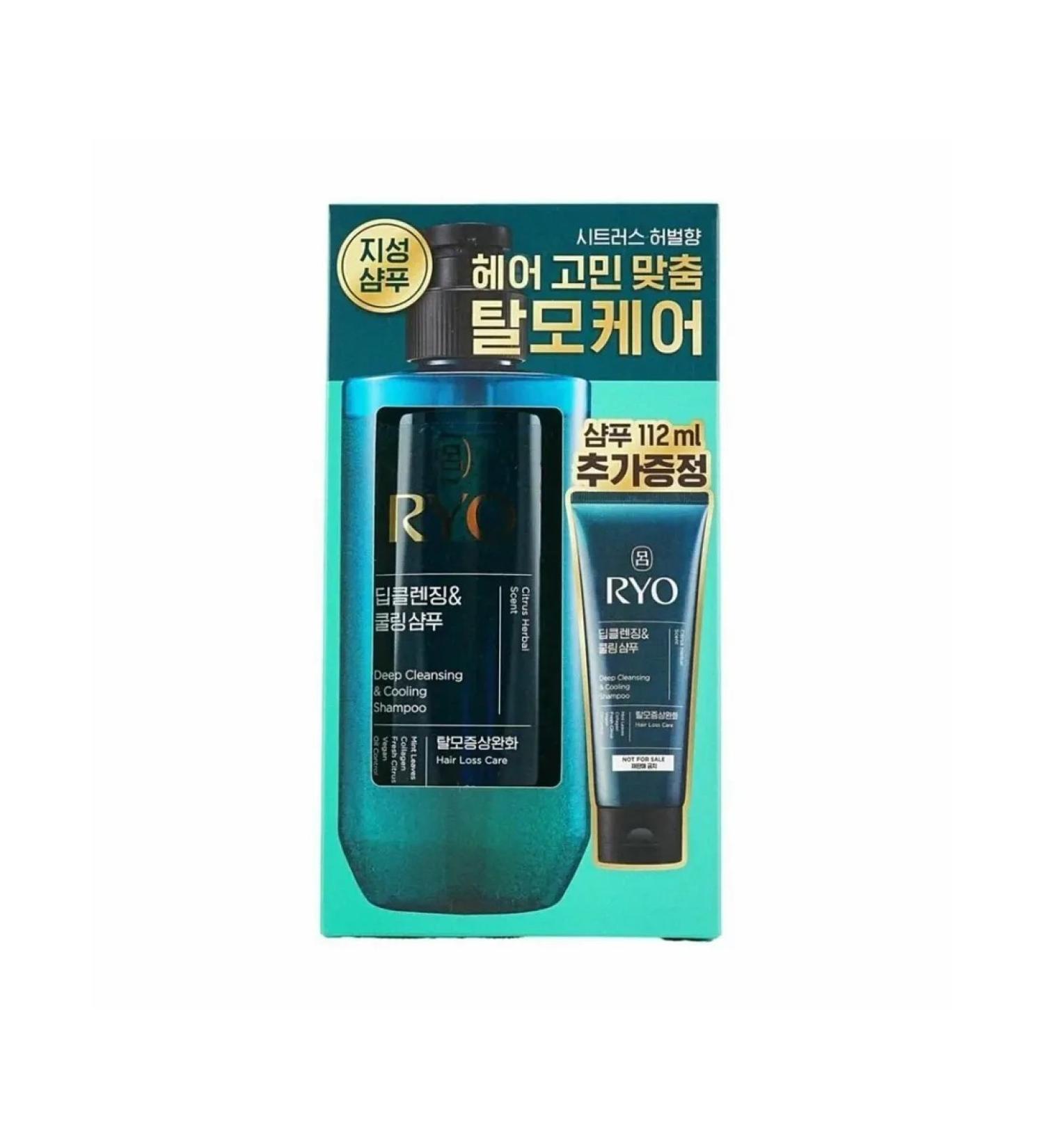 RYO Set of shampoos for oily scalp of the head and hair - Buy Online on GoSupps.com