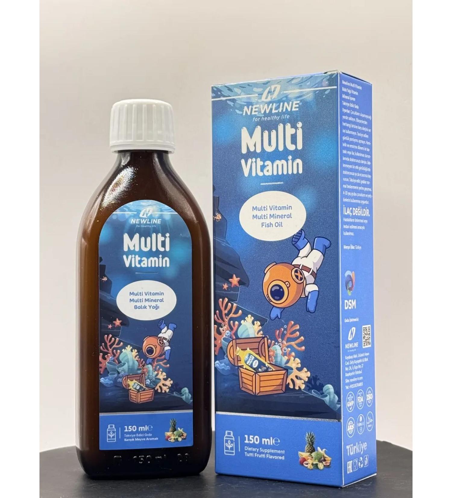 AdamStore NewLine Multi Sirop 150ML