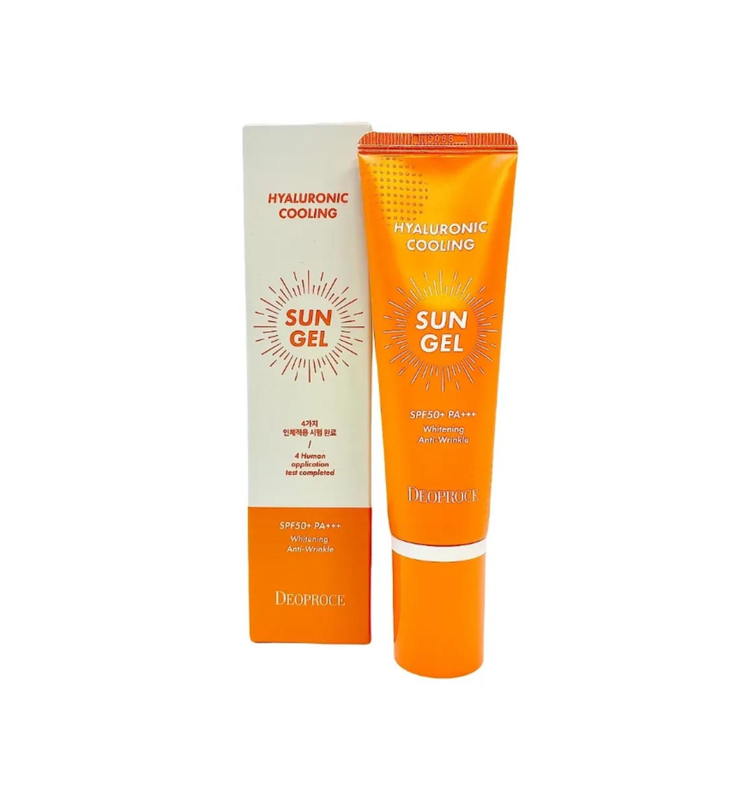 DEOPROCE SUN -face gel for the face SPF 50+ Korea - Buy Online on GoSupps.com