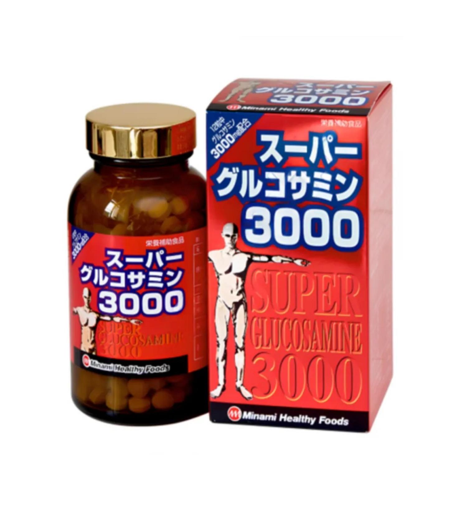 Minami Healthy Foods Super glucosamine 3000 360 tablets