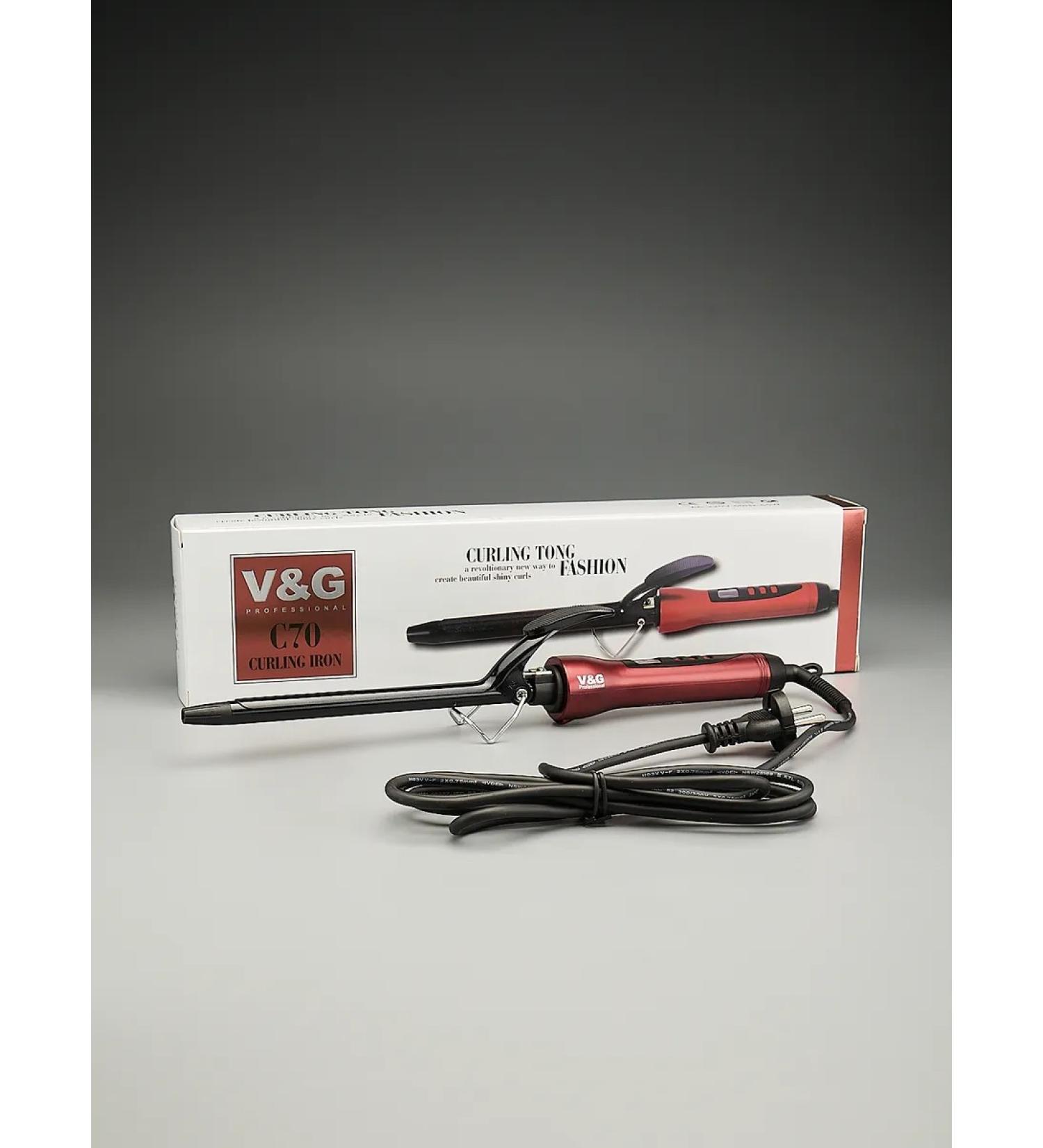 V&G Hair curler forceps for curling professional 13 mm - Buy Online on GoSupps.com