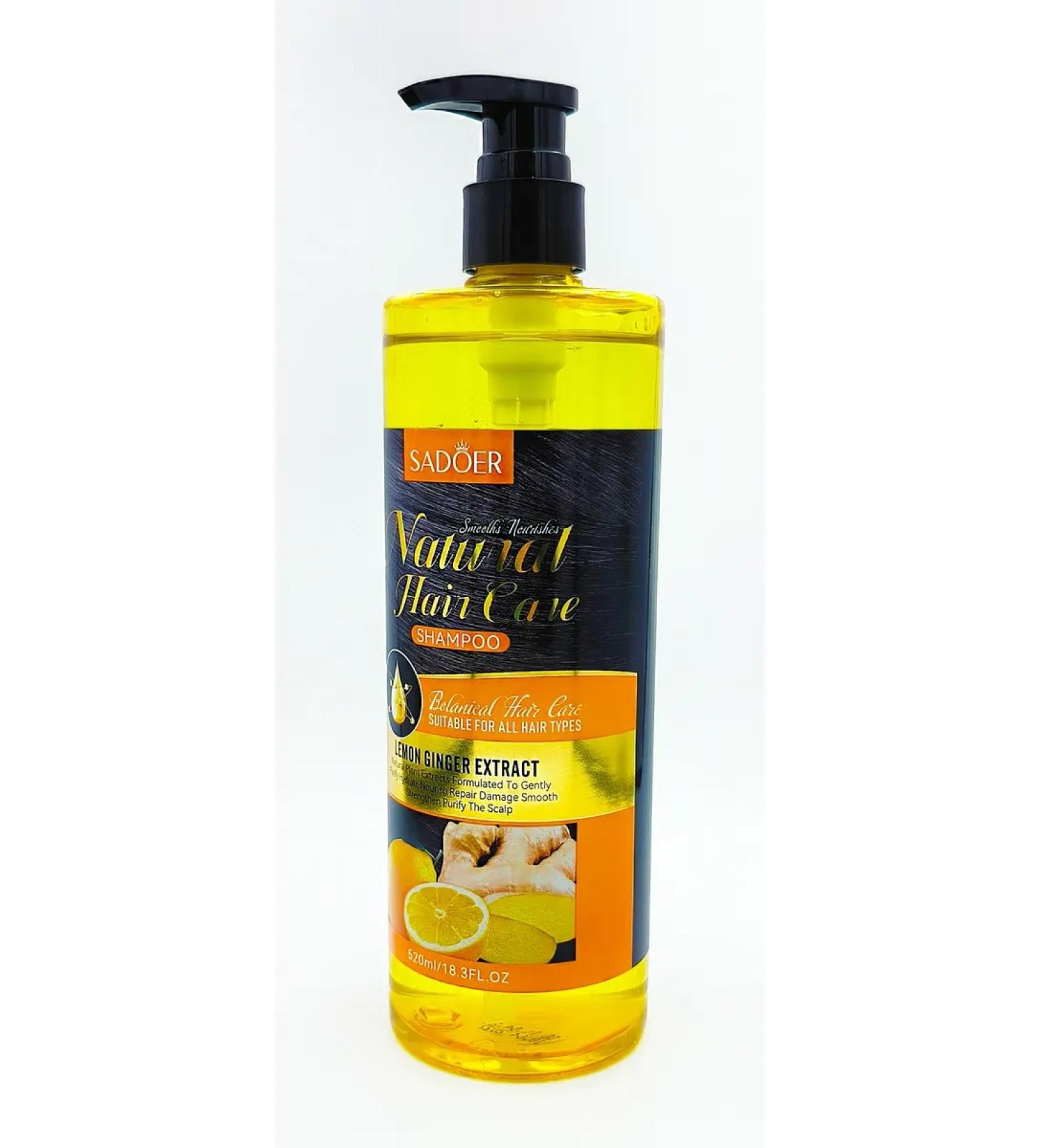 sadoer Original. Natural shampoo with lemon extract and ginger - Buy Online on GoSupps.com
