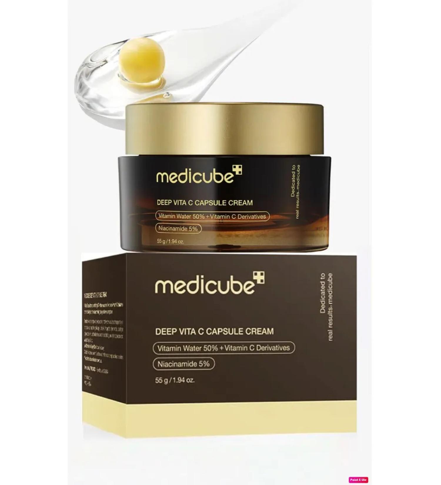 Medicube Cream with vitamin C Deep Vita C Capsule Cream 50ml - Buy Online on GoSupps.com