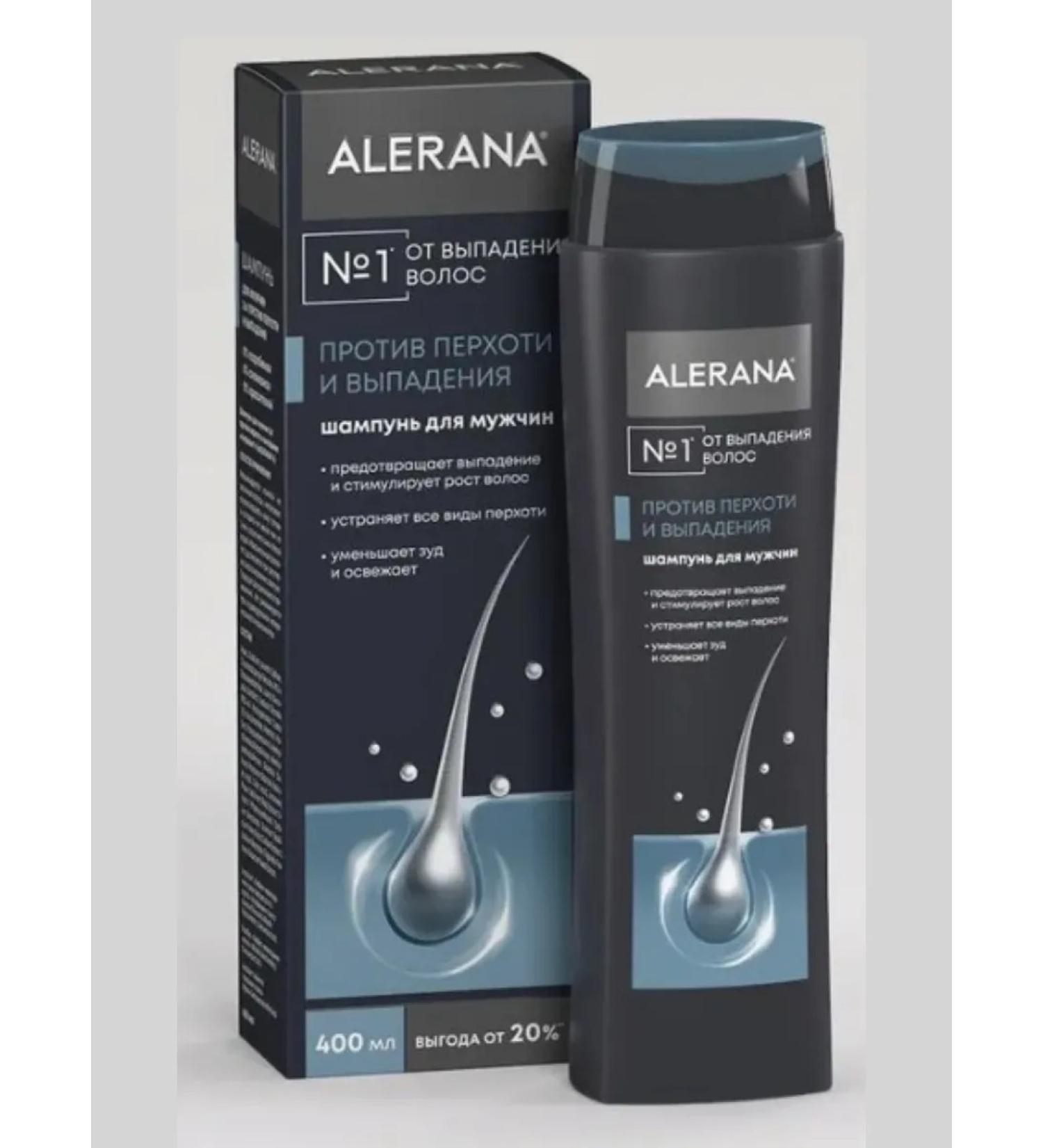 Home medicine cabinet Aleran shampoo for men 2 in 1 vital 400 ml