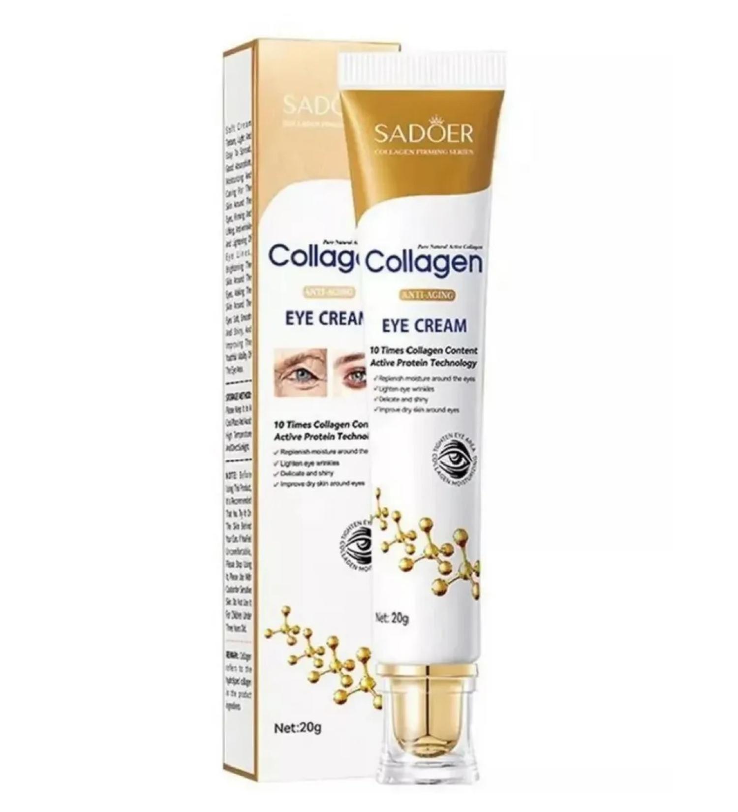 sadoer Cream around the eyes with collagen