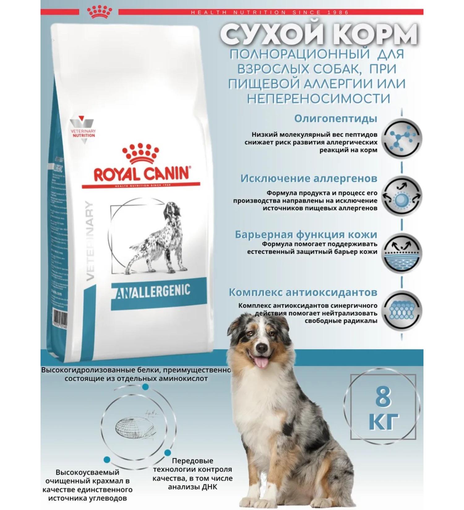 ROYAL CANIN Dry food for dogs 8 kg - Buy Online on GoSupps.com