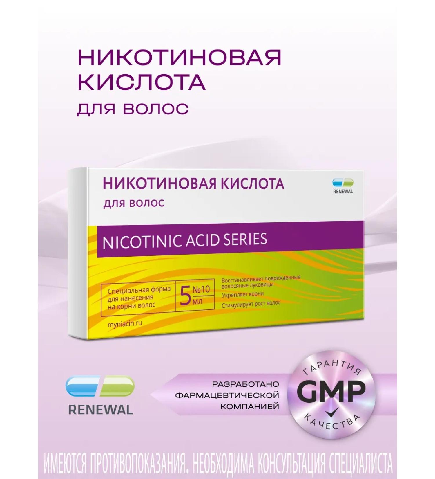 RENEWAL Nicotinic acid for hair growth - Buy Online on GoSupps.com