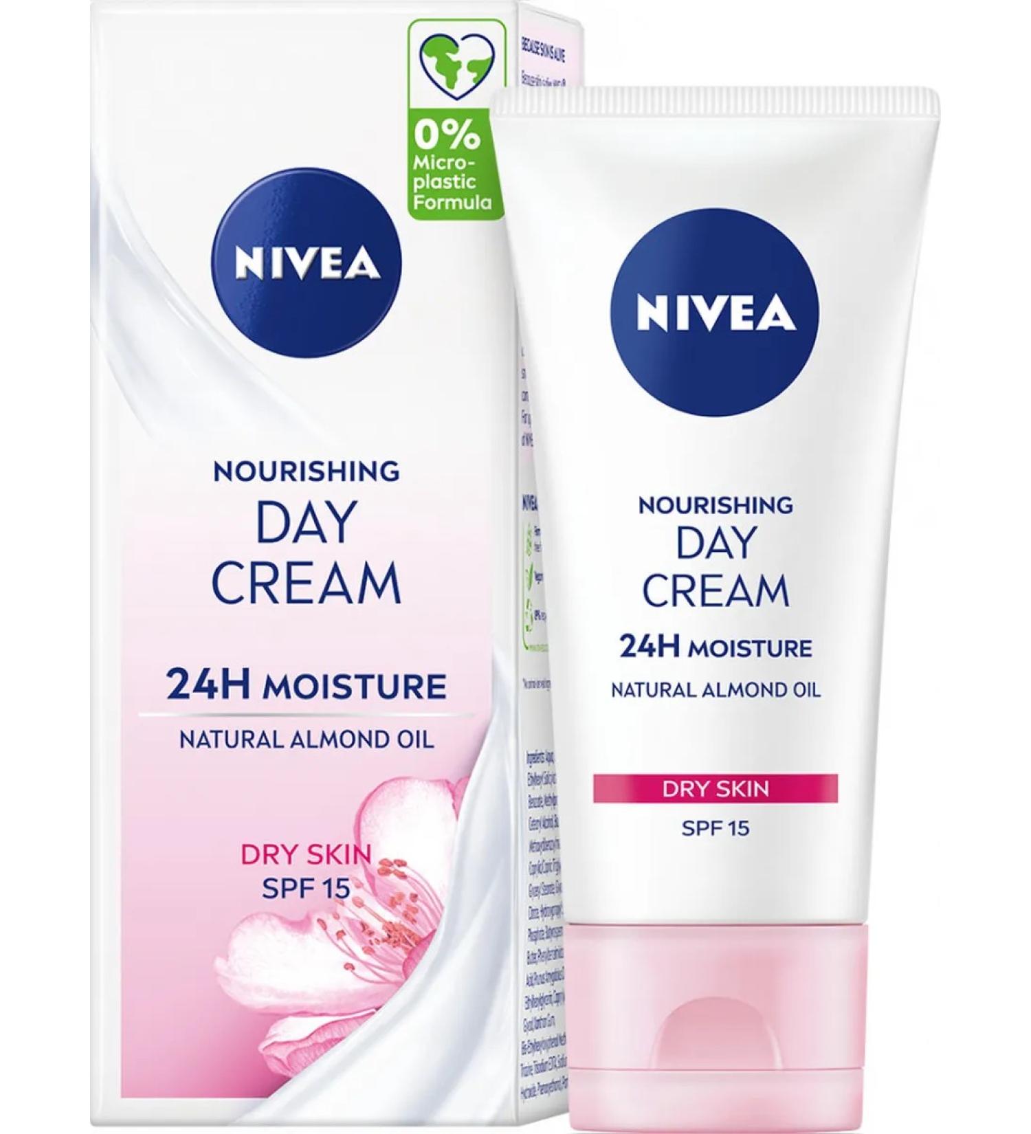 NIVEA Nourishing day cream SPF 15 50 ml of Poland