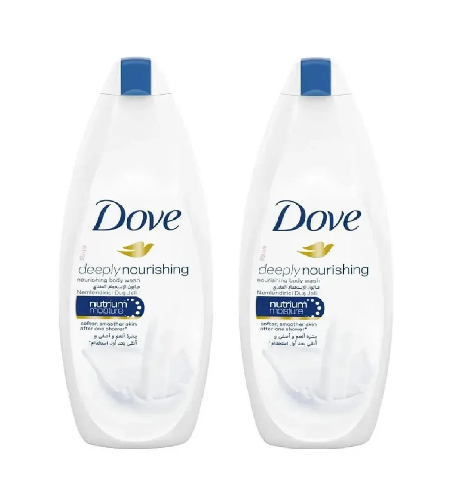Dove Cream-gel shower deep cleansing 250 ml 2 pcs - Buy Online on GoSupps.com