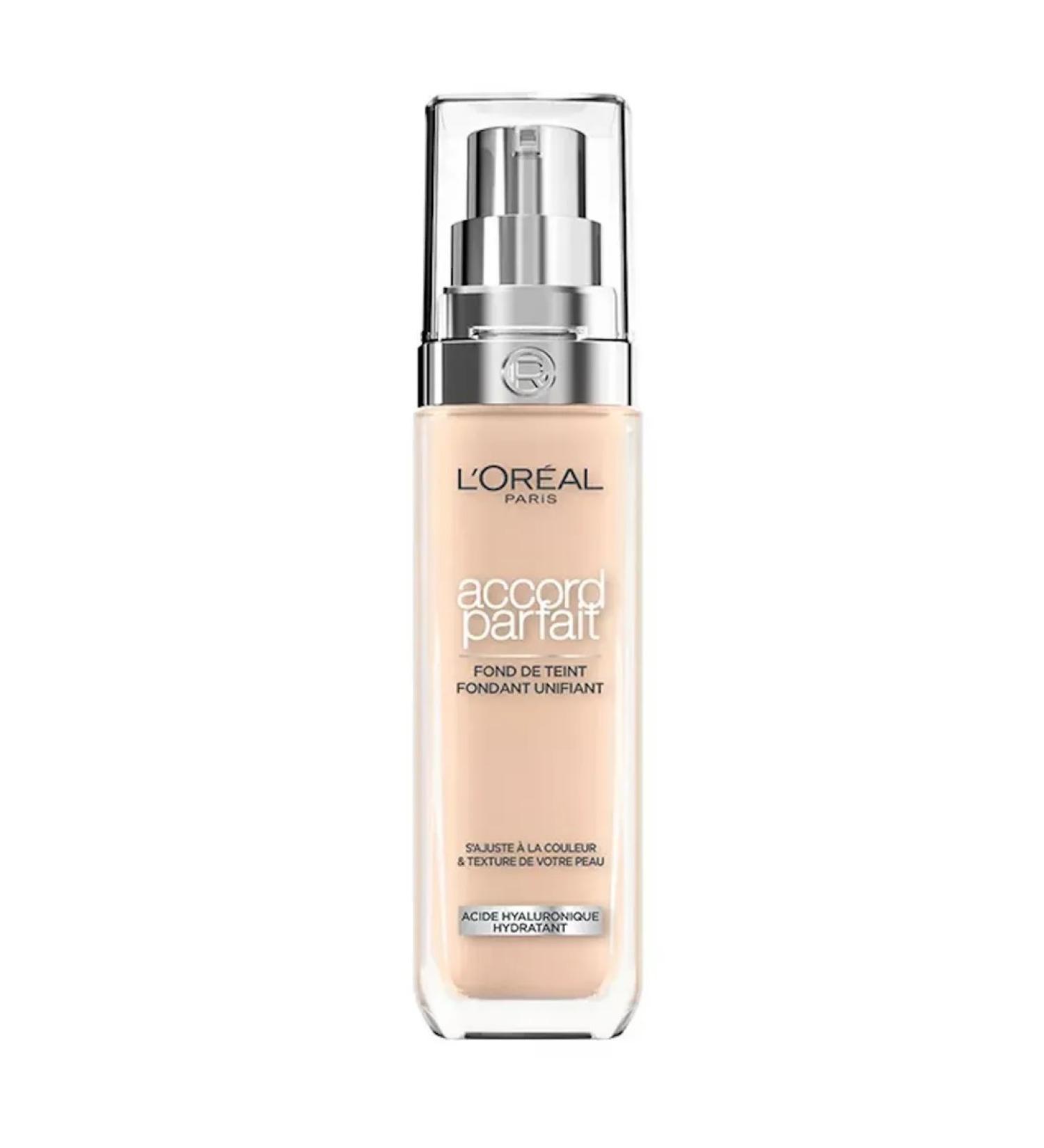 L'Oreal Paris Accord Parfait foundation tone 1.n 30 ml - Buy Online on GoSupps.com