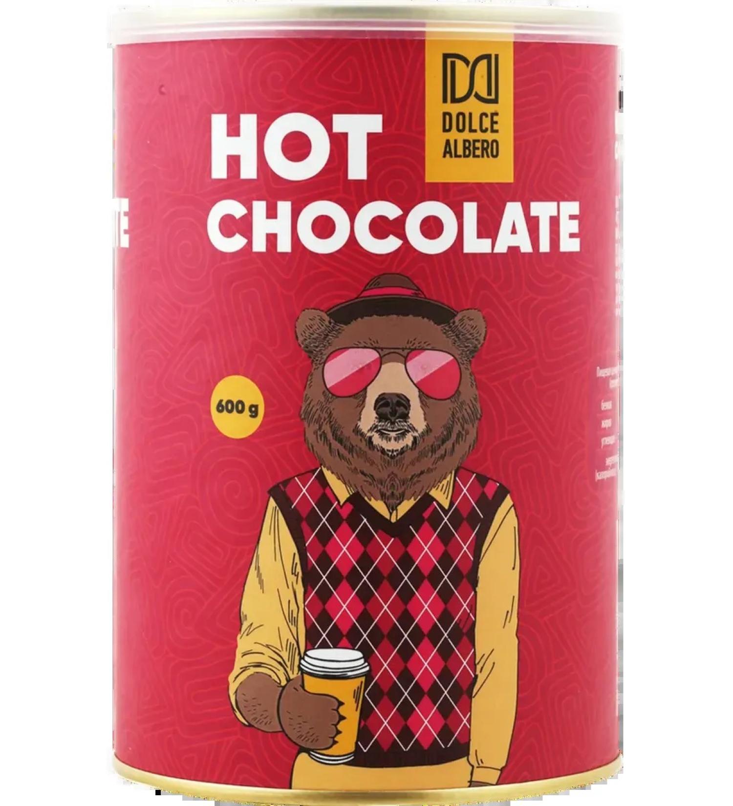 DOLCE ALBERO Cocoa drink soluble hot chocolate 3pcs - Buy Online on GoSupps.com