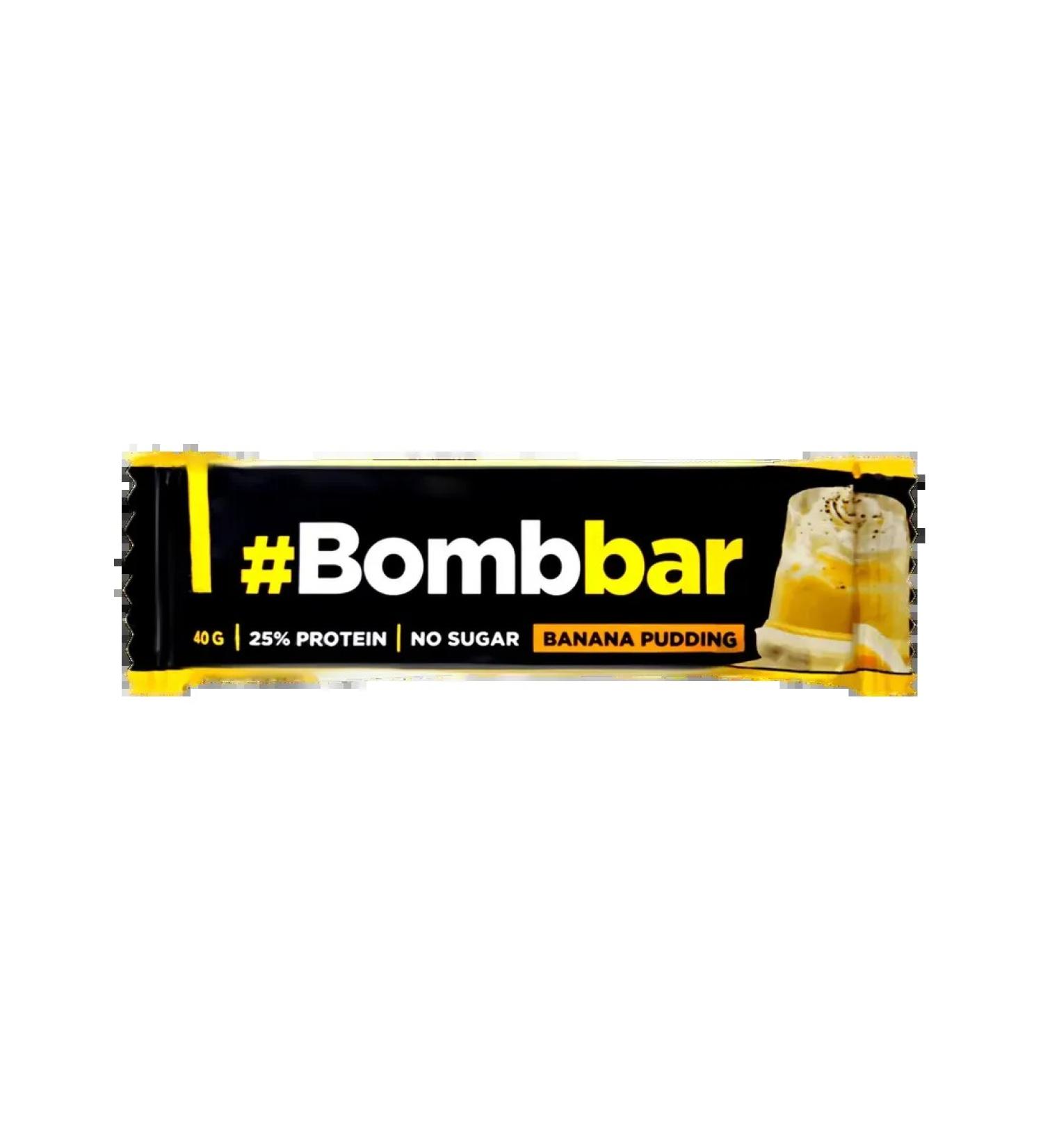 BombBar Batonchik protein banana pudding in 9pcs