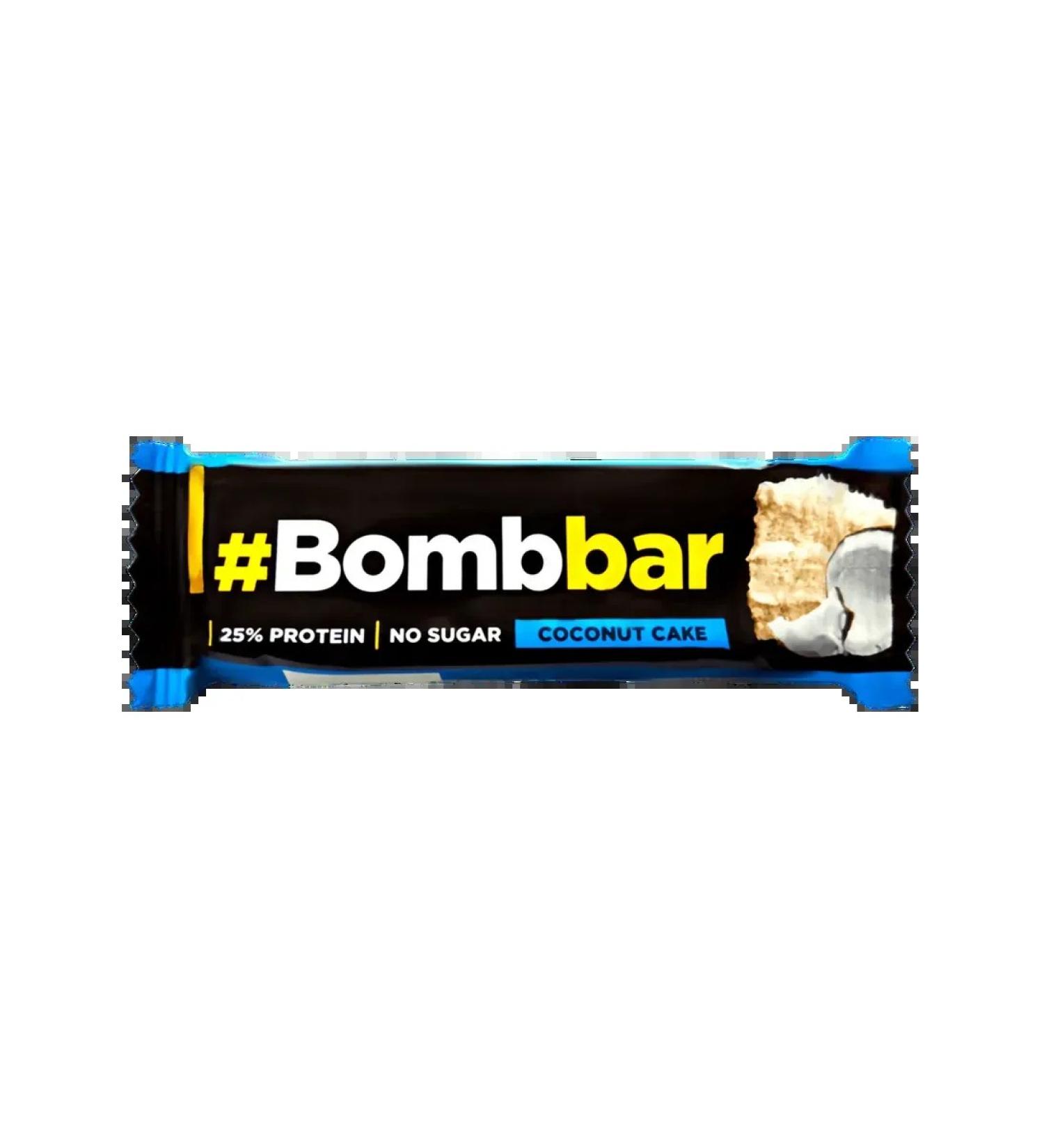 BombBar Bank protein coconut cake in 9pcs