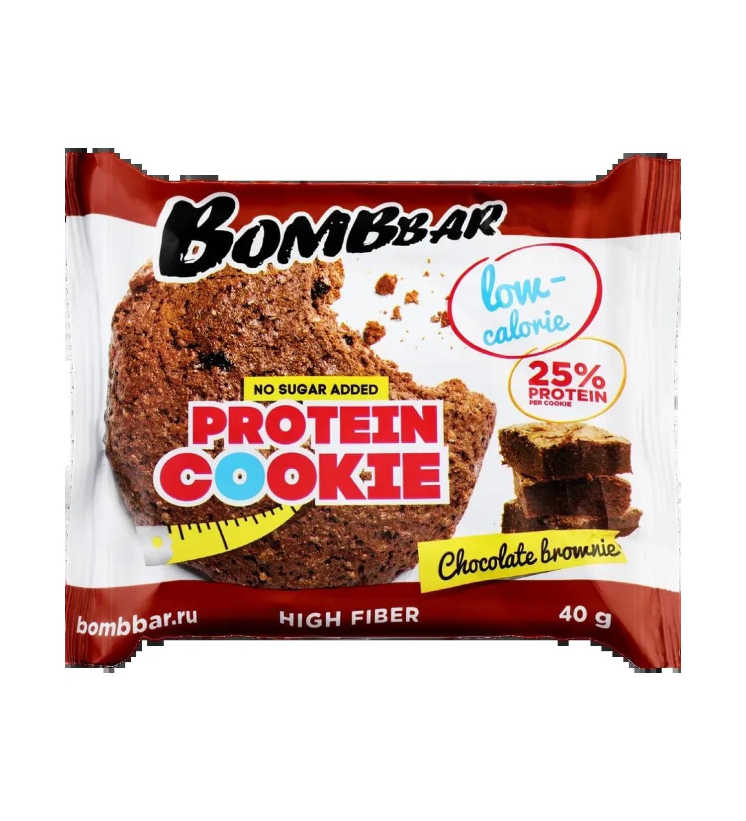 BombBar Low -calorie protein chocolate.