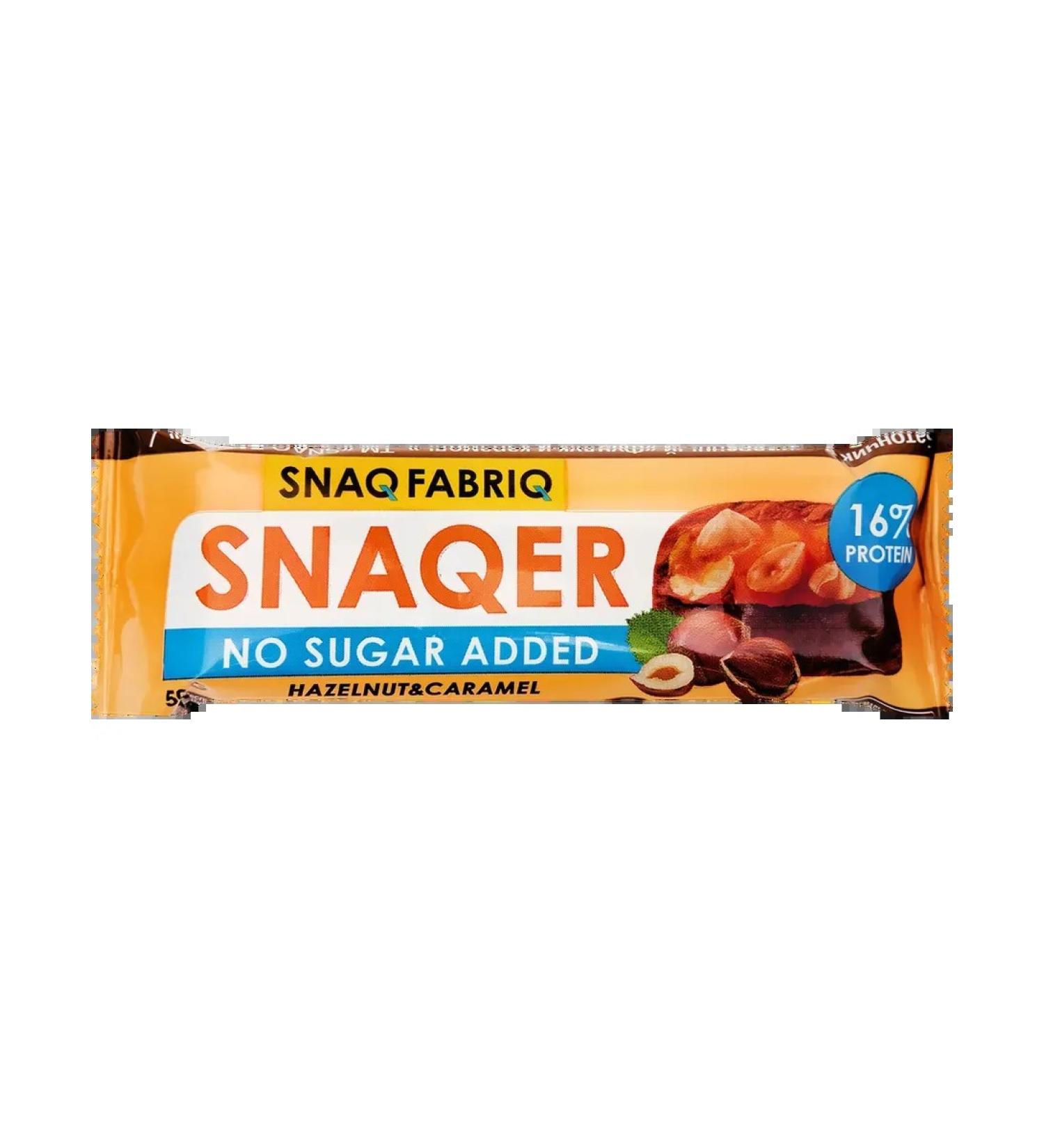 Snaq Fabriq Batonchik hazelnut and caramel glazed 4pcs