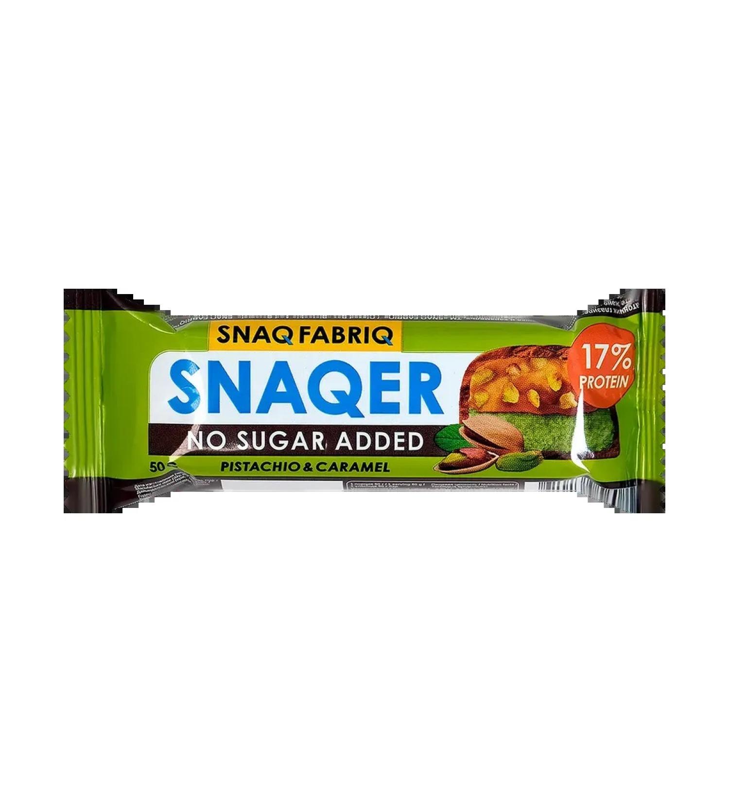 Snaq Fabriq Batonchik pistachi and caramel 9pcs