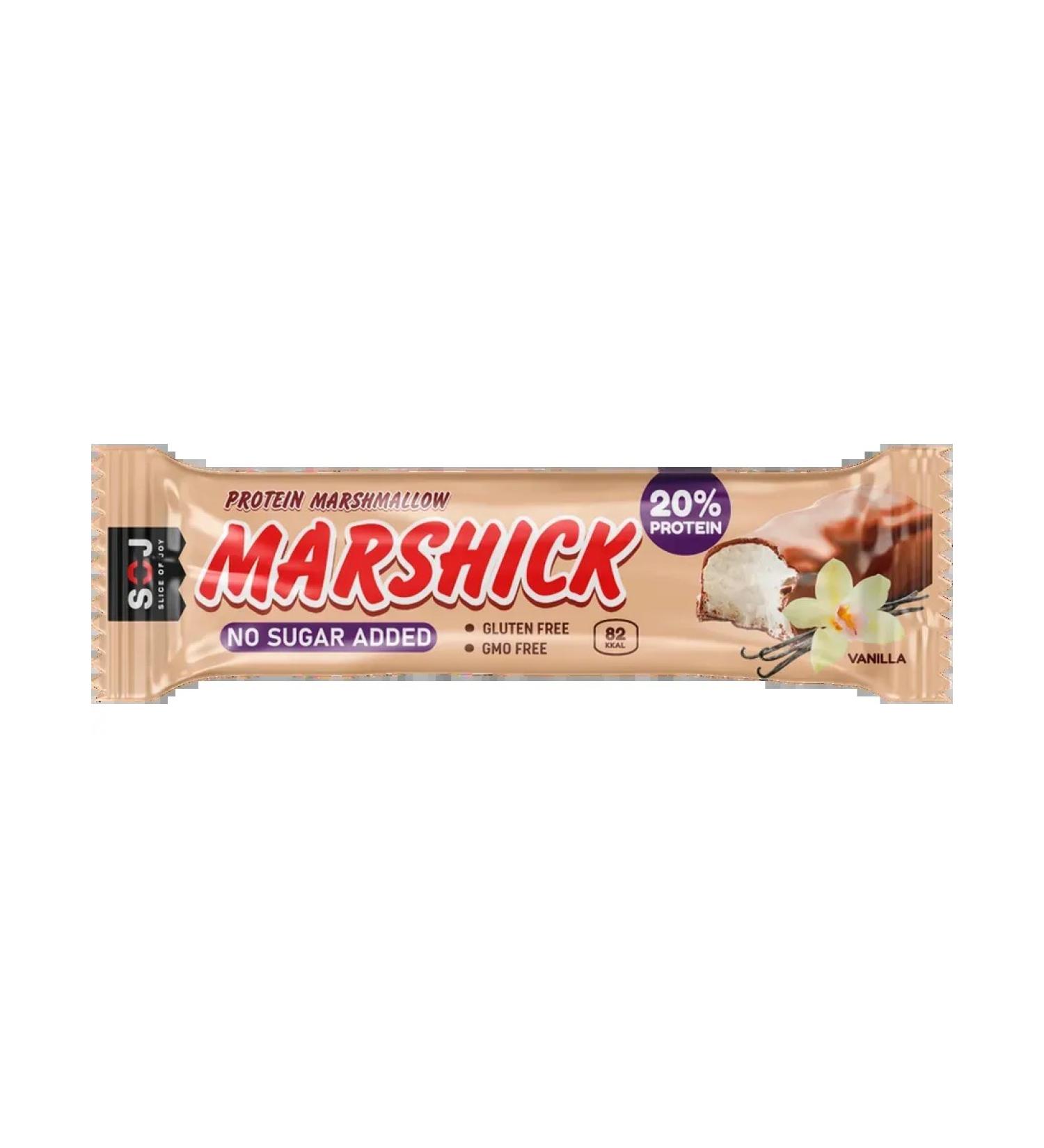 SOJ Bank protein Marshmallow with vanilla in 2pcs