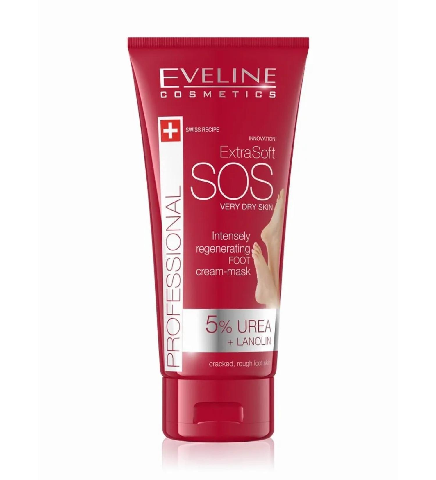 EVELINE Feet Cream Extra Soft Professional 100ml - Buy Online on GoSupps.com