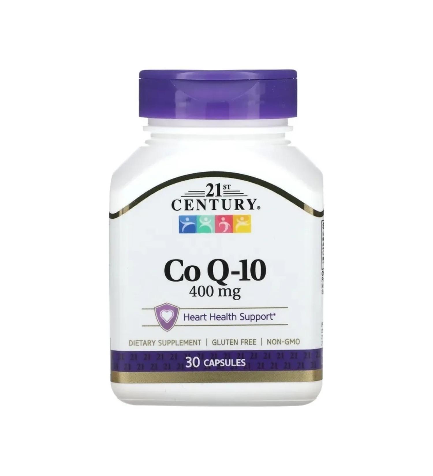 21st Century CO Q-10 400 Mg Coenzyme Q10 30 capsules