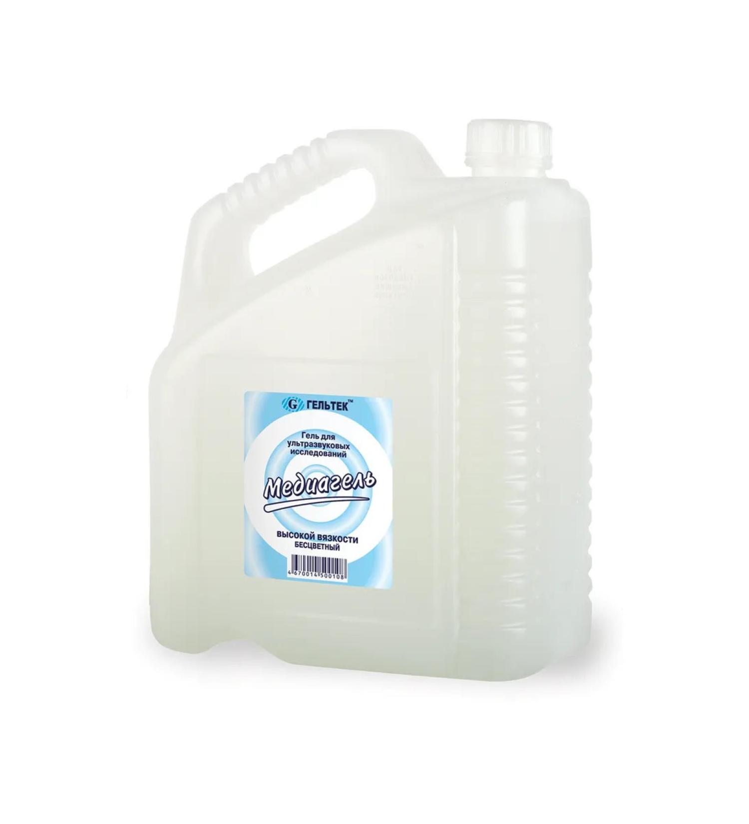 Geltek Ultrasound gel 5 kgmediagel of high viscosity colorless
