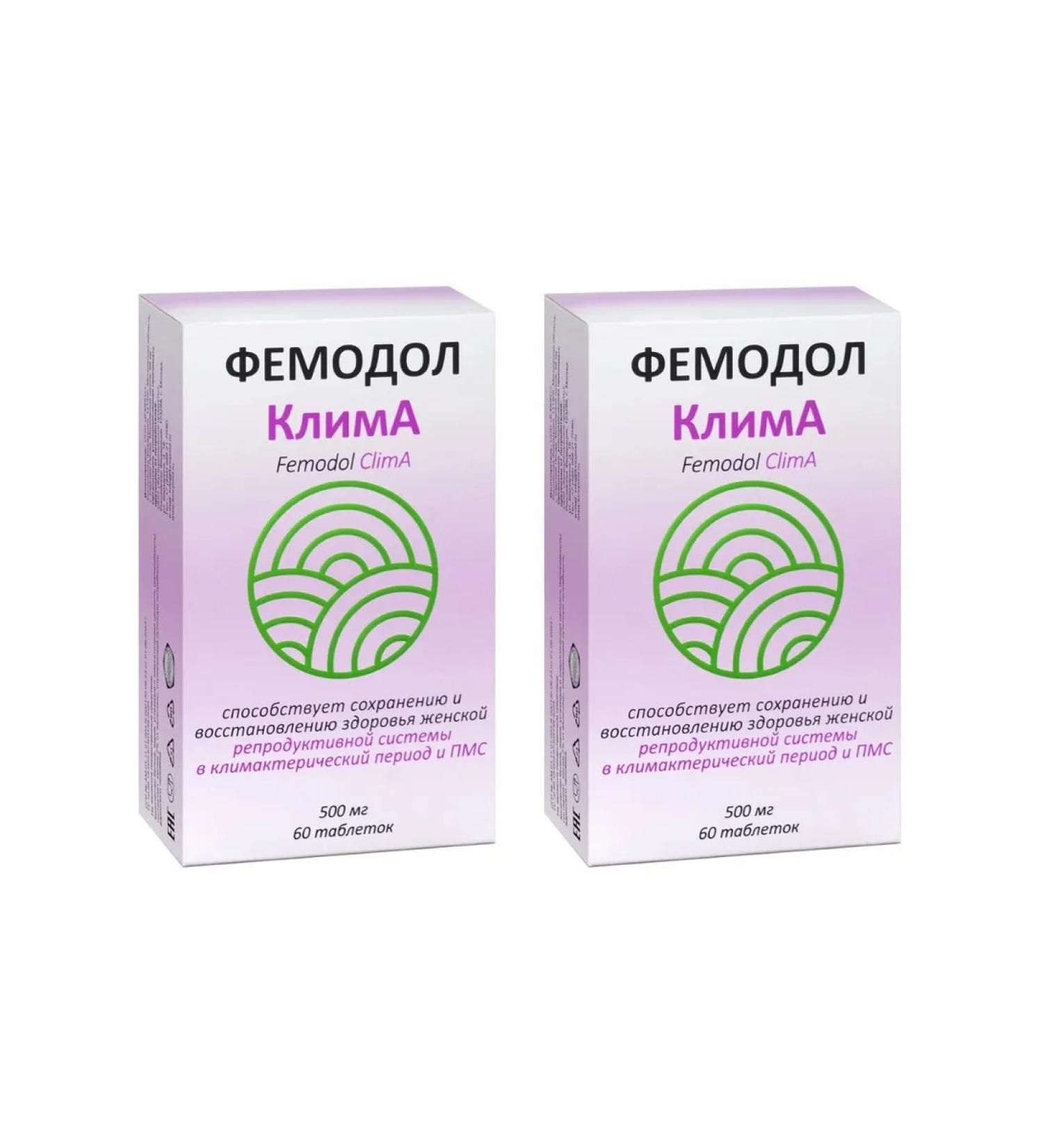 Femodol Klim 60 tablets of 500 mg x 2 l
