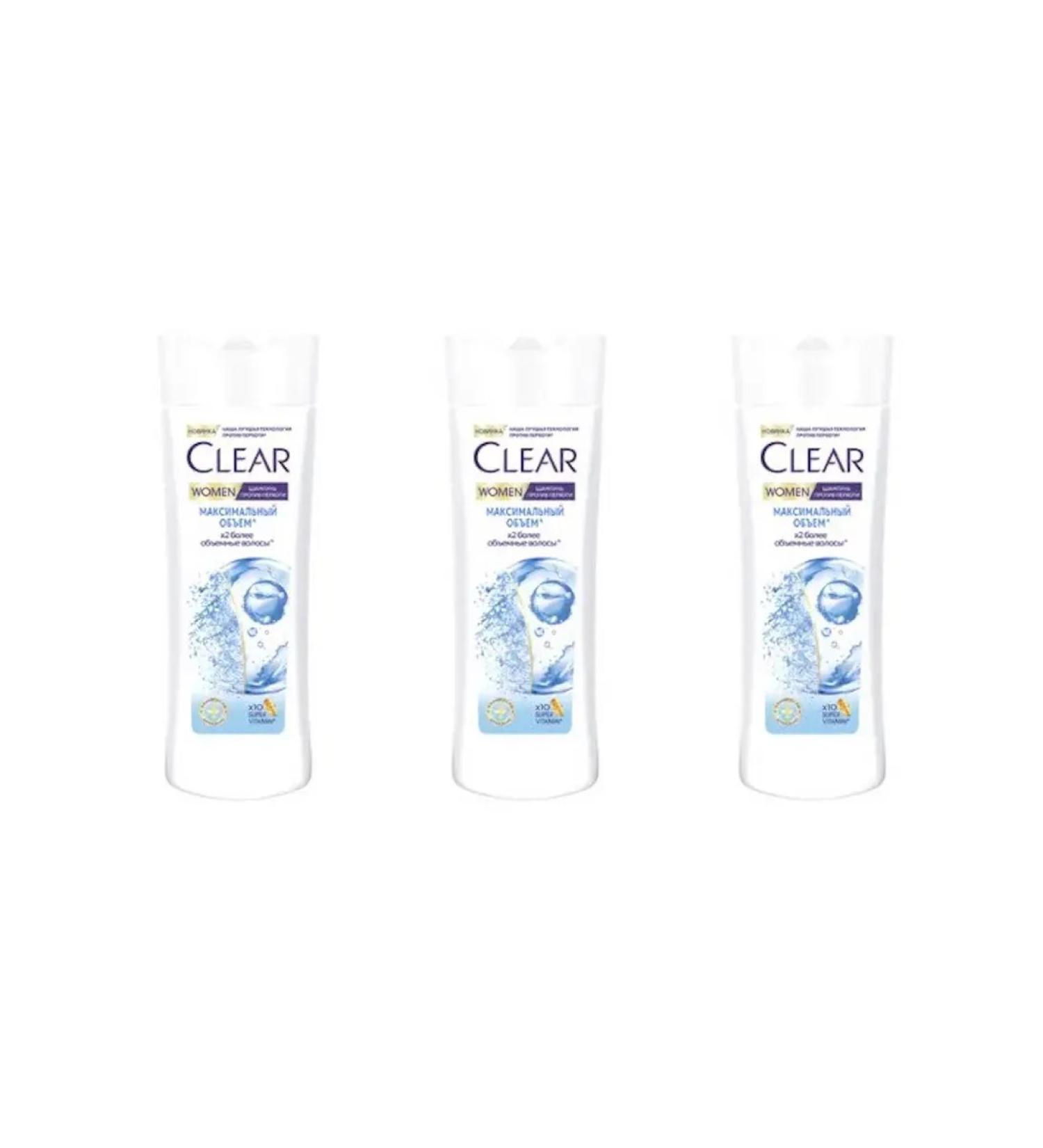 CLEAR VITA ABE Shampoo maximum volume 180 ml 3 pcs