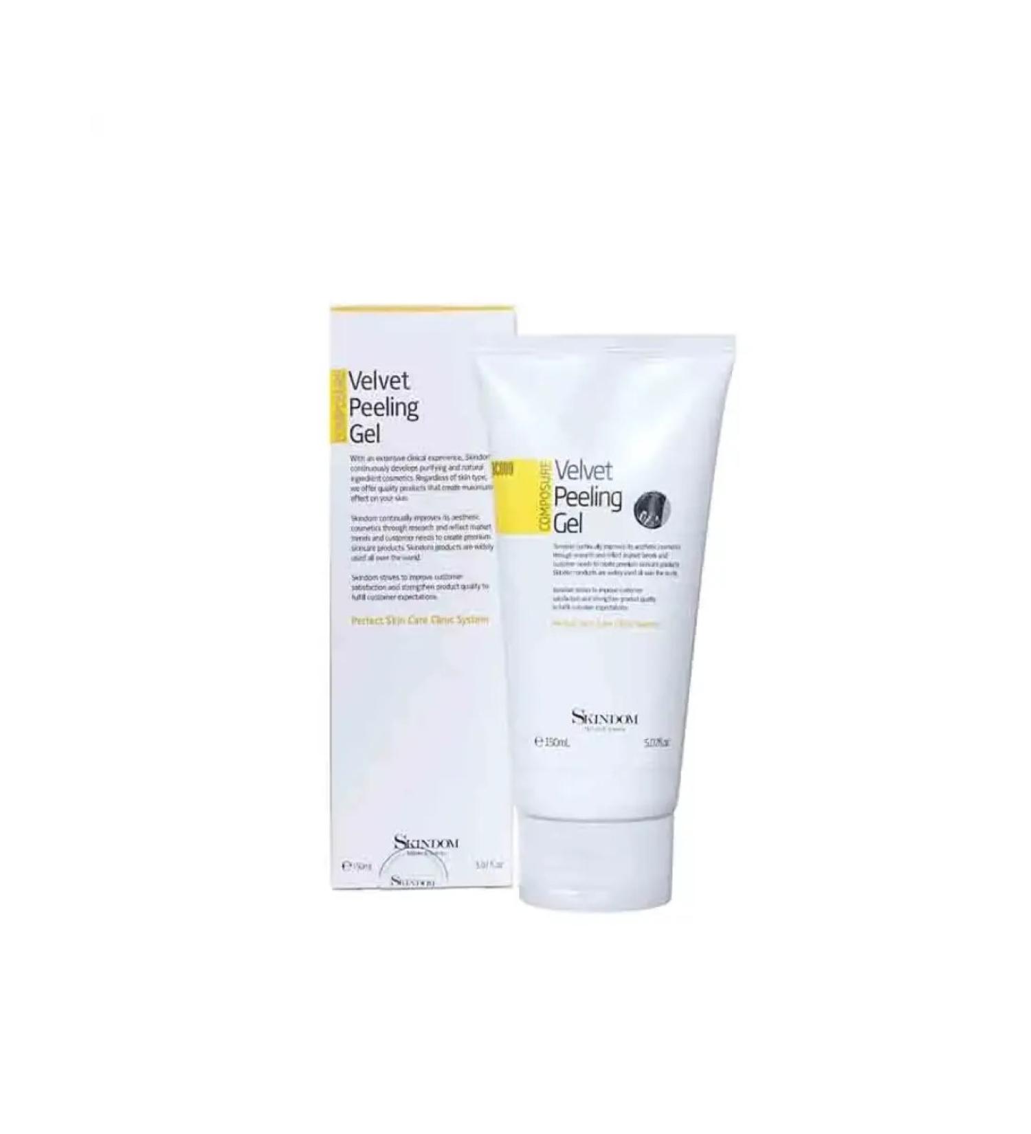 SKINDOM Gel-peeling for gentle care 150 ml - Buy Online on GoSupps.com