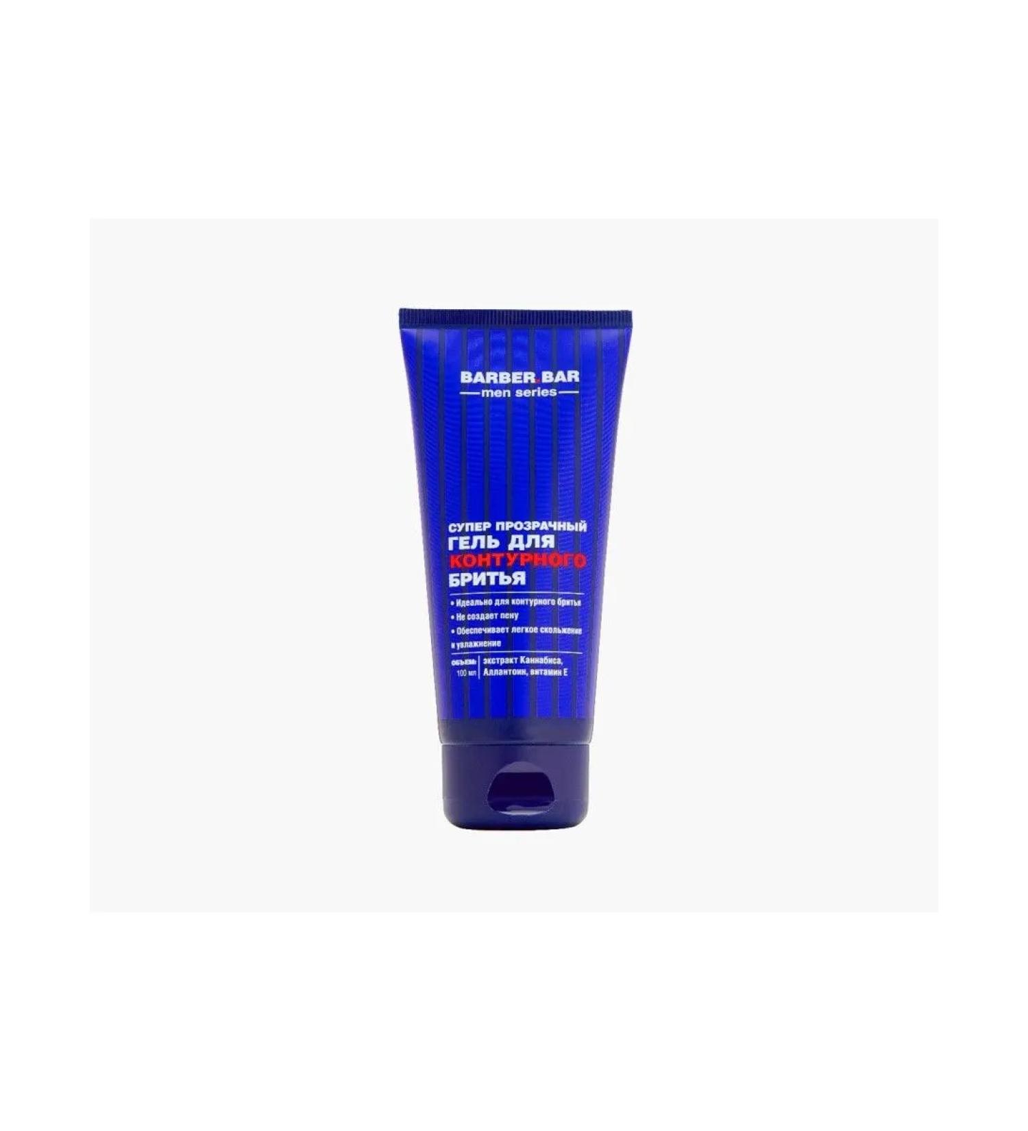 Barber Bar Super transparent contour shaving gel 100 ml