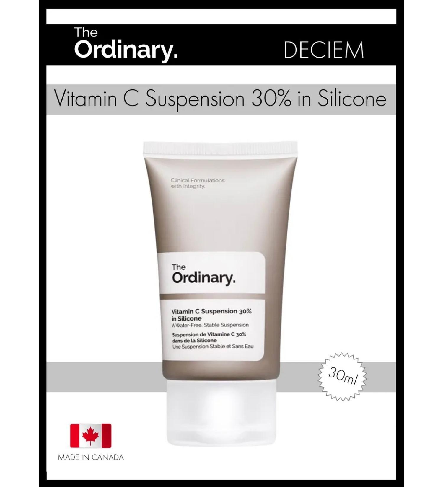 THE ORDINARY Witamin C serum 30% in Silicone - Buy Online on GoSupps.com