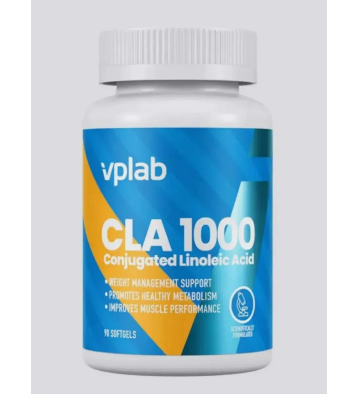 VPLab Conjugated linoleic acid CLA 1000 90 capsules - Buy Online on GoSupps.com