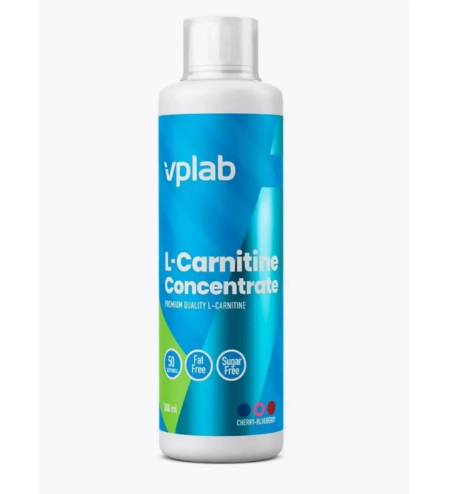 VPLab L carnitine cherry and blueberries 500ml - Buy Online on GoSupps.com