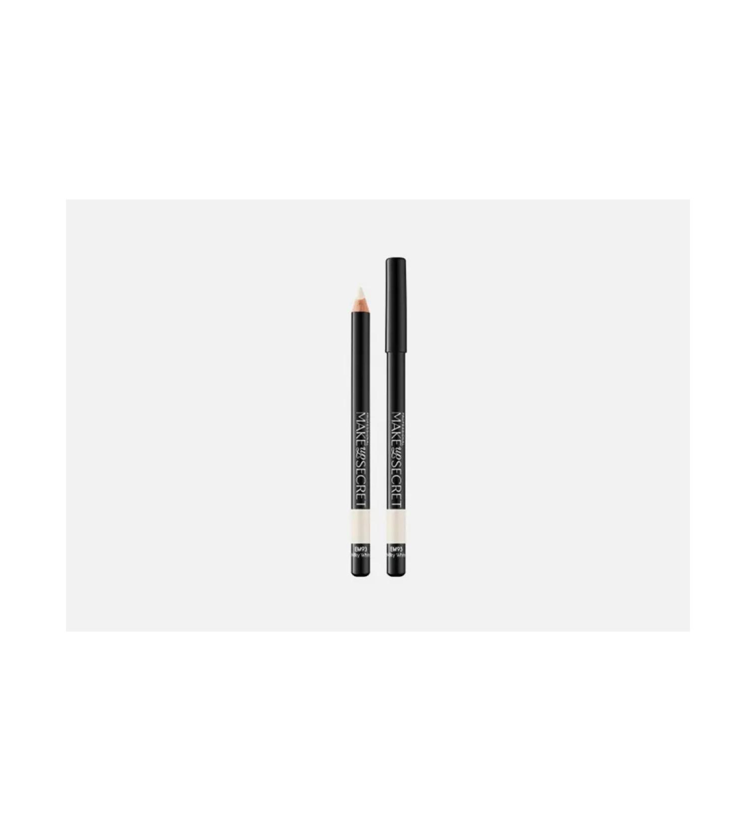 MAKE UP SECRET Eye pencil Milky White Waterproof Eye Liner