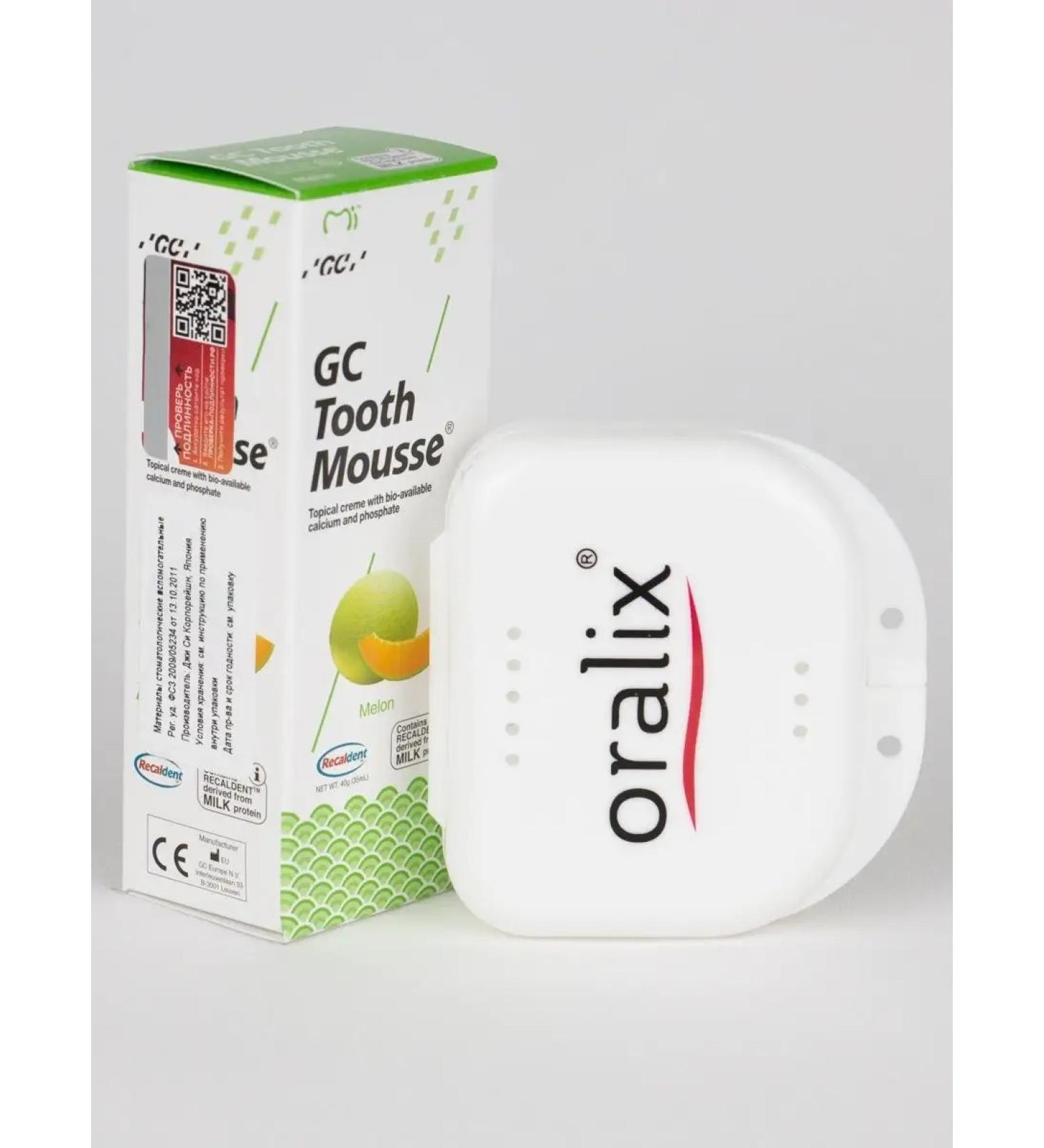 GC Corporation Cream TOOTH MOOSSE Melon C Oralix - Buy Online on GoSupps.com