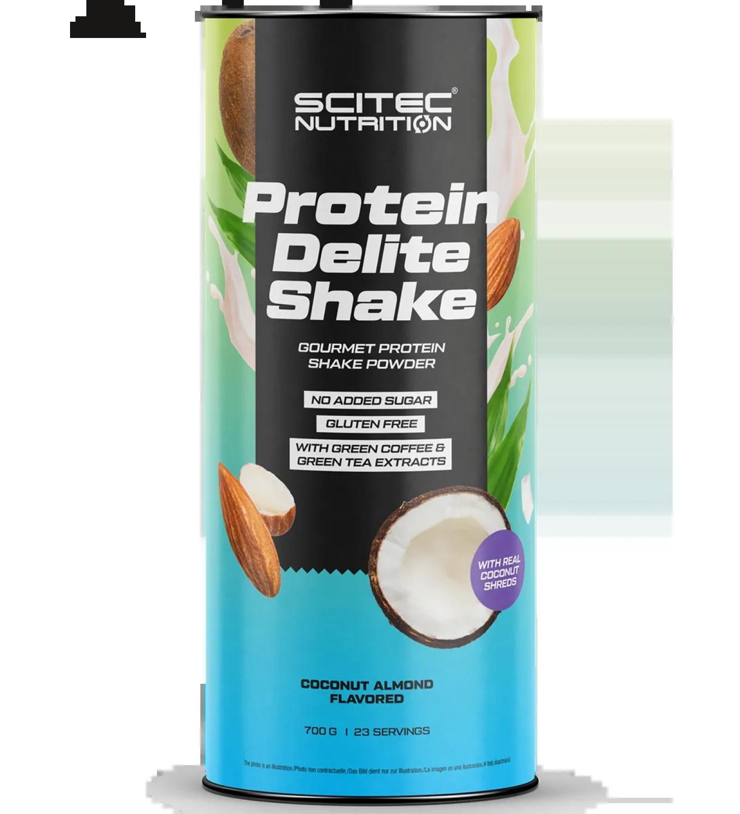 Scitec Nutrition Protein Protein Delite Shake 700 G. Almond-Coconus - Buy Online on GoSupps.com